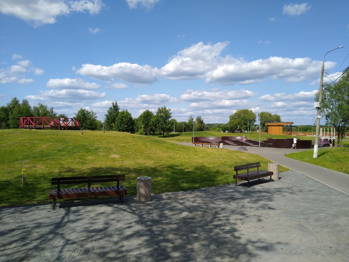 Бронницы, благоустройство, Бронницкий луг, скейт-парк