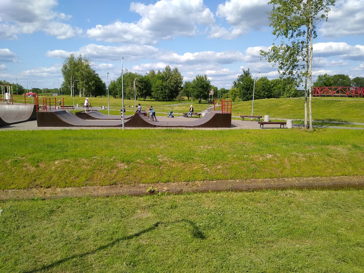 Бронницы, благоустройство, Бронницкий луг, скейт-парк