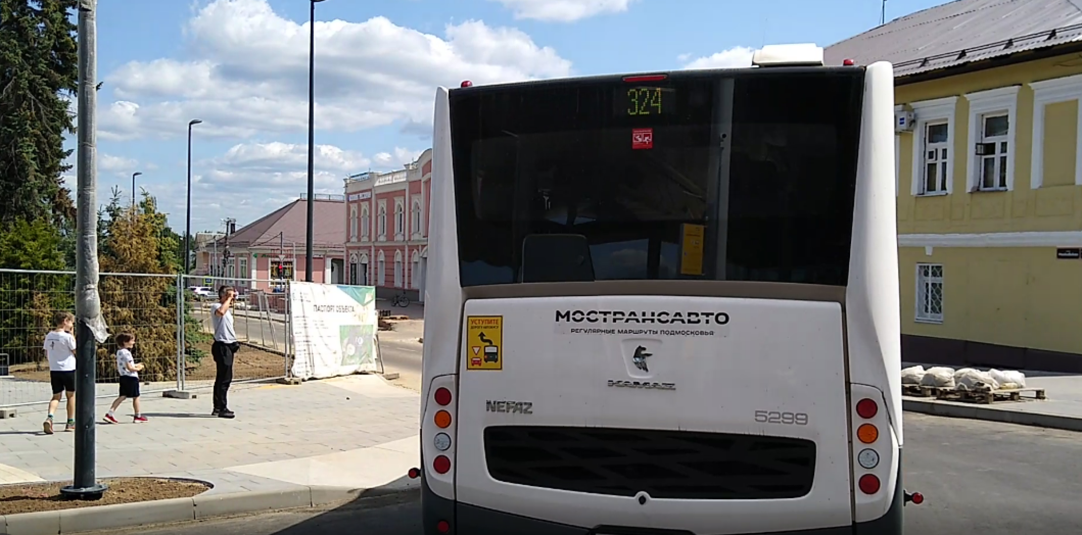 Бронницы, транспорт, автобус №324