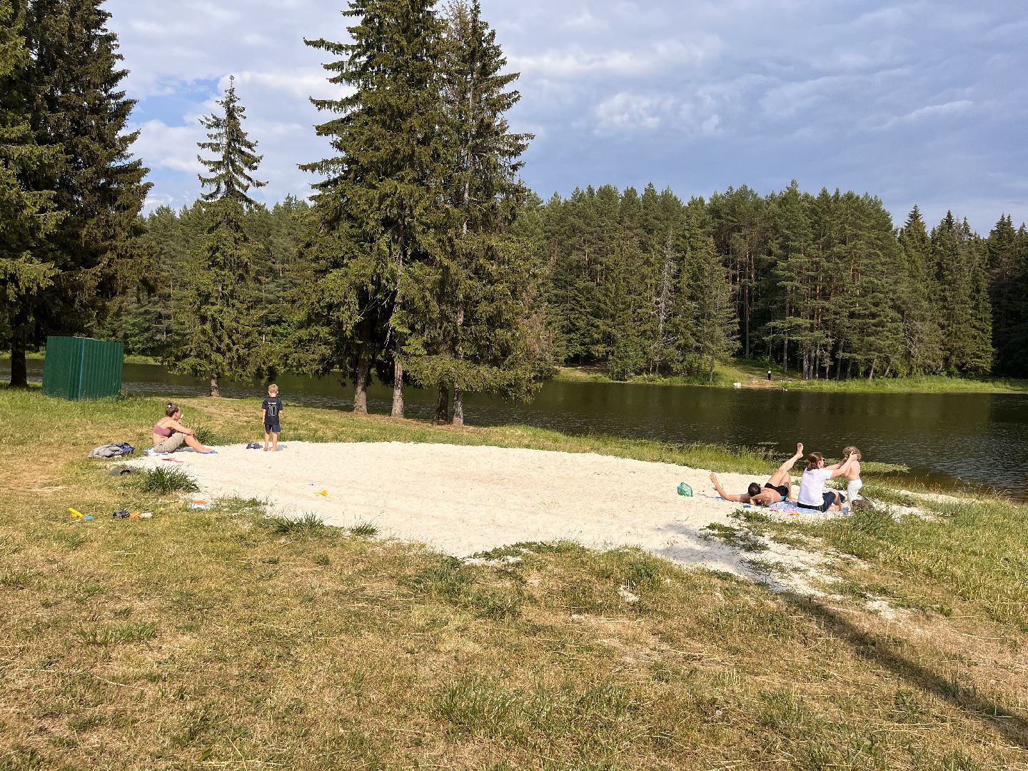 Шаховская, отдых, плотина, песок