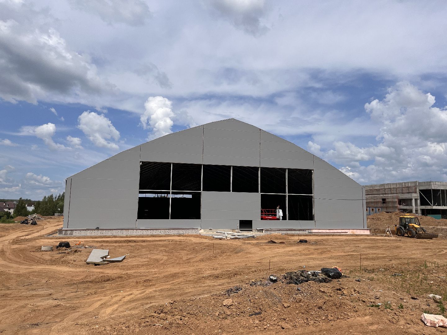 Шаховская, строительство, теннис, Тенисный корт