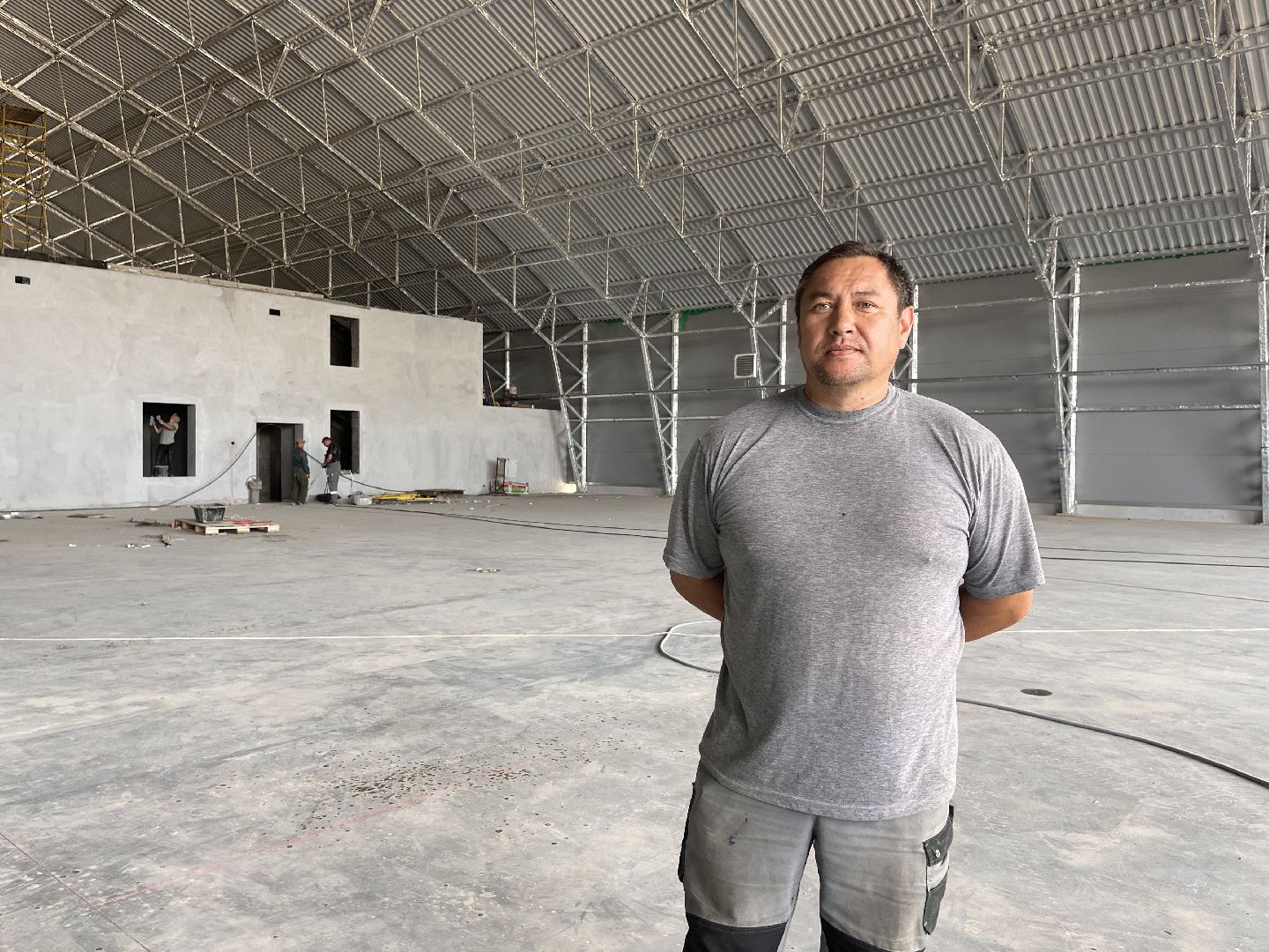 Шаховская, строительство, теннис, Тенисный корт