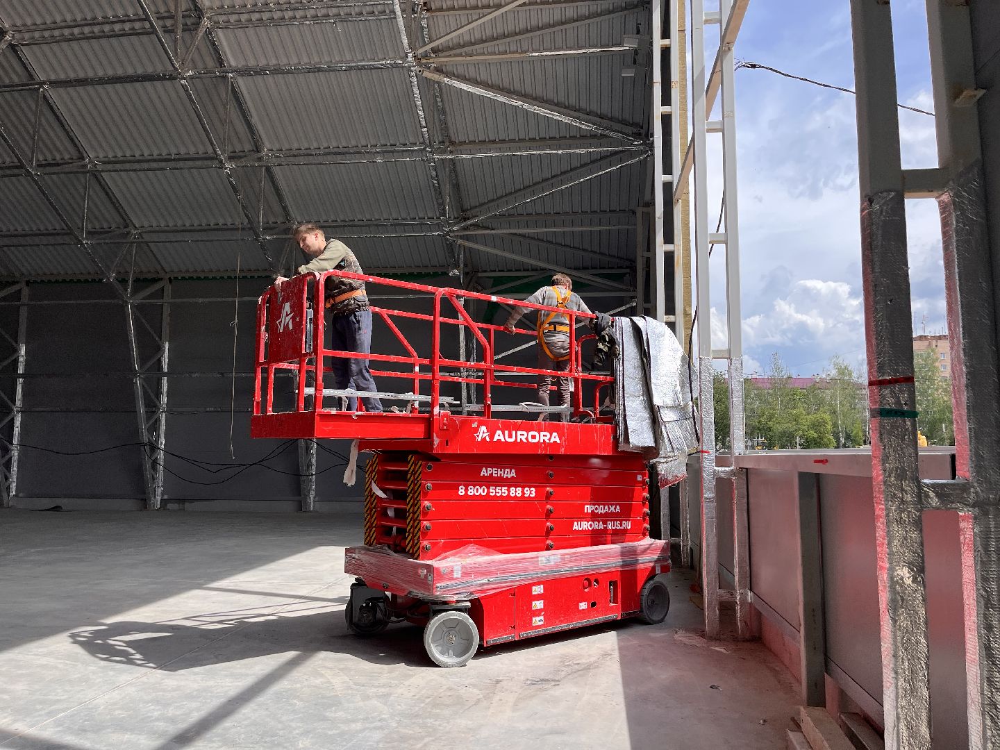 Шаховская, строительство, теннис, Тенисный корт