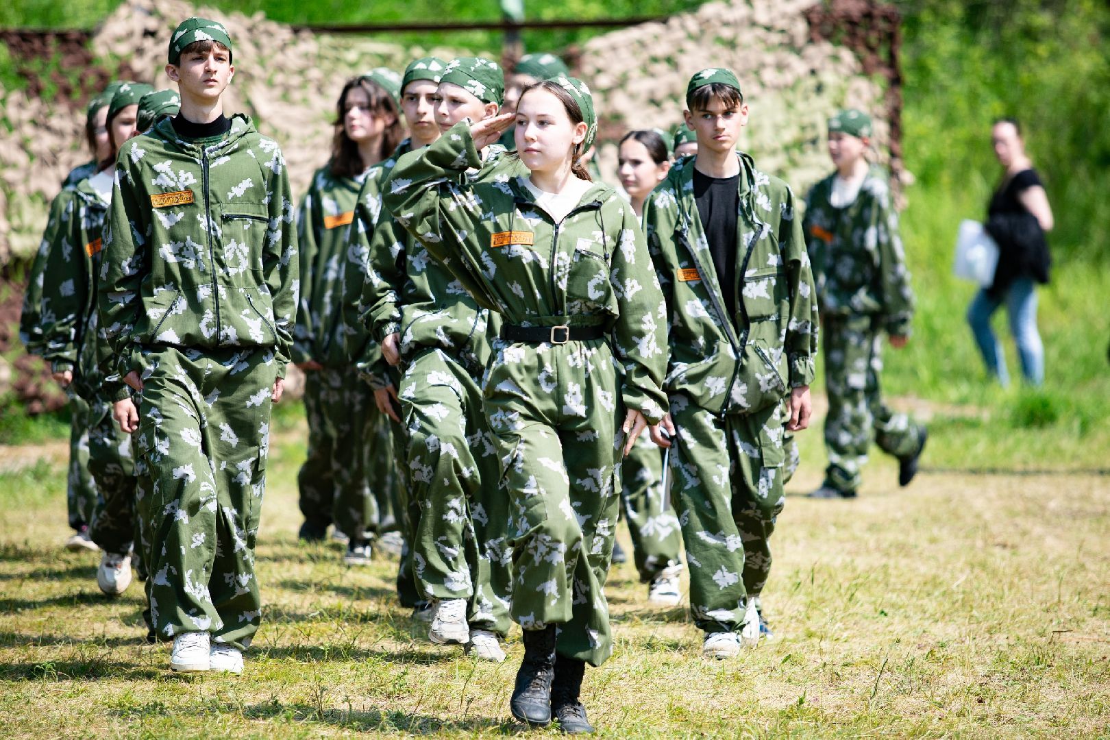 Можайск, Можайский городской округ, дети, военно-исторические сборы, Бородино - 2023, патриотическое воспитание, Бородинское поле, лето