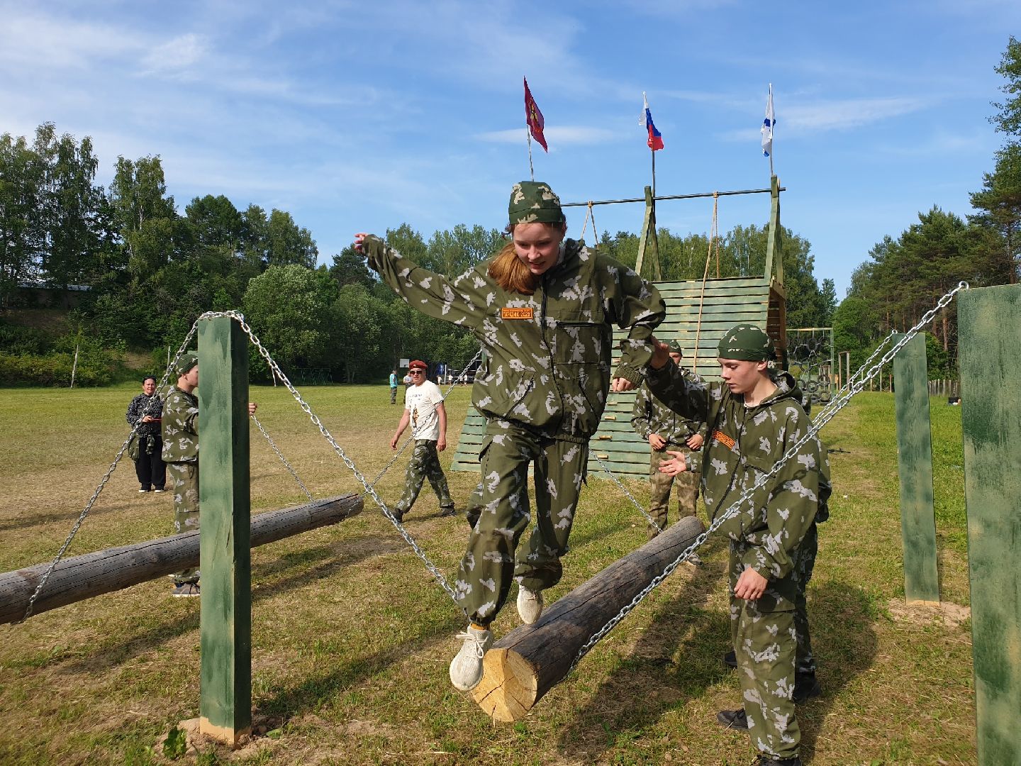 Можайск, Можайский городской округ, дети, военно-исторические сборы, Бородино - 2023, патриотическое воспитание, Бородинское поле, лето