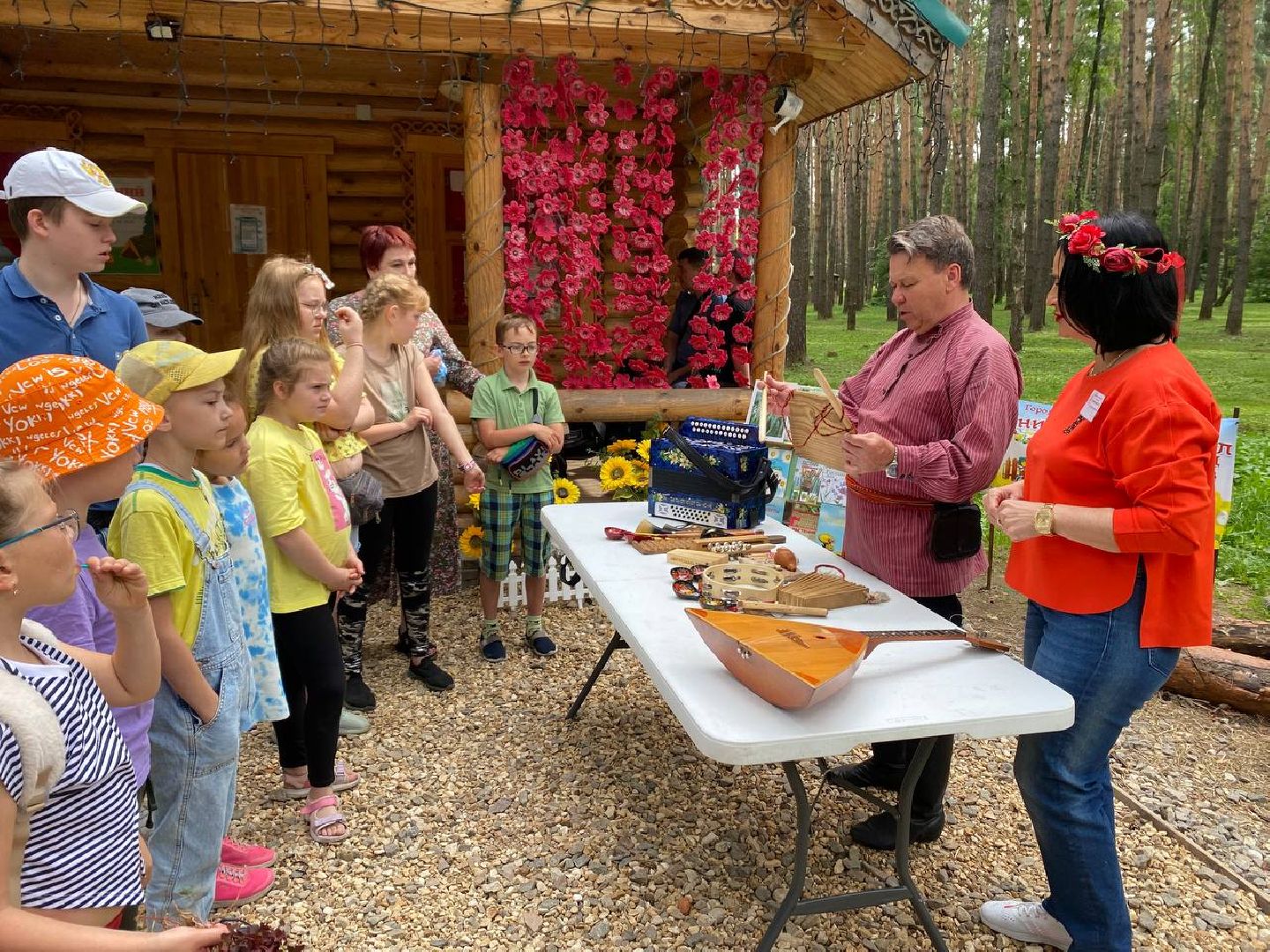 Домодедово, библиотека, детская библиотека, летний читальный зал, польза растений