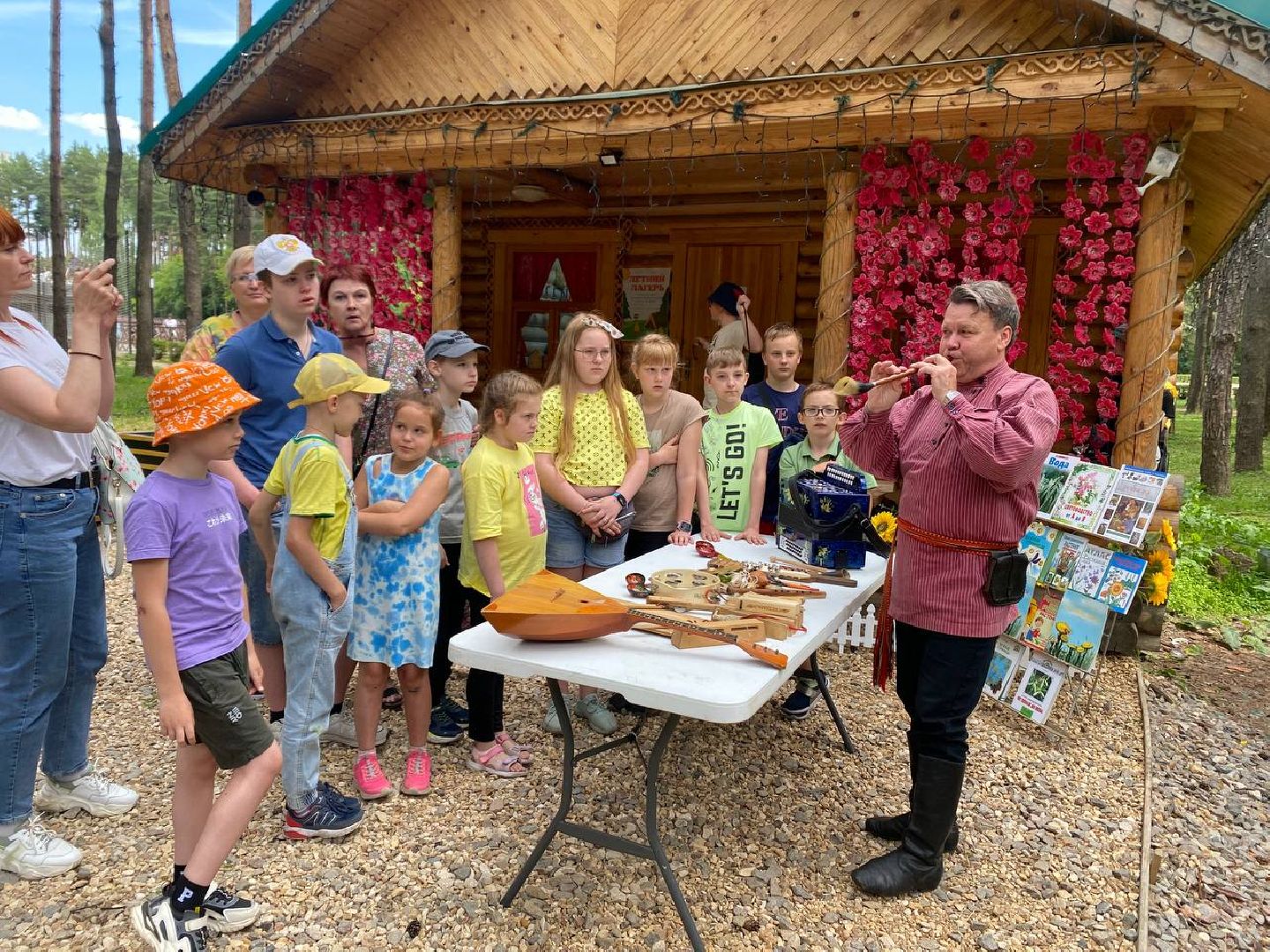 Домодедово, библиотека, детская библиотека, летний читальный зал, польза растений