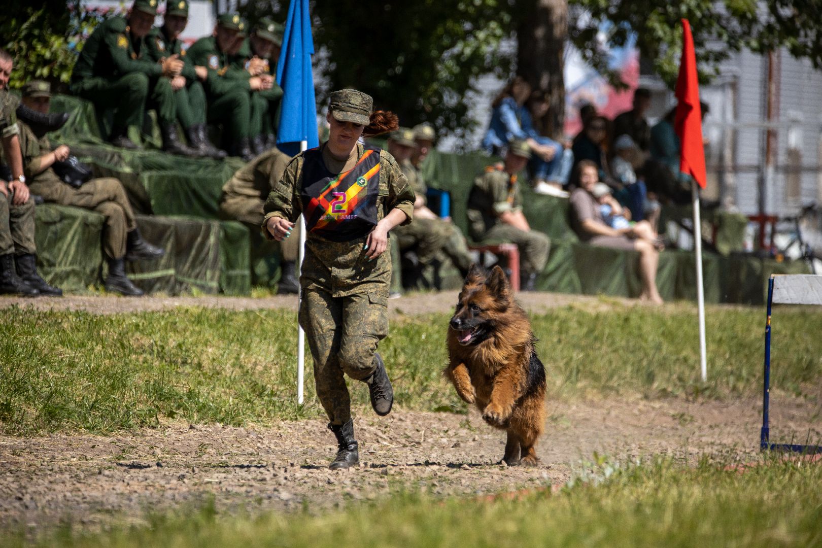 Можайск, Можайский городской округ, Подмосковье, армия, военнослужащие, кинологи, служебные собаки, конкурс