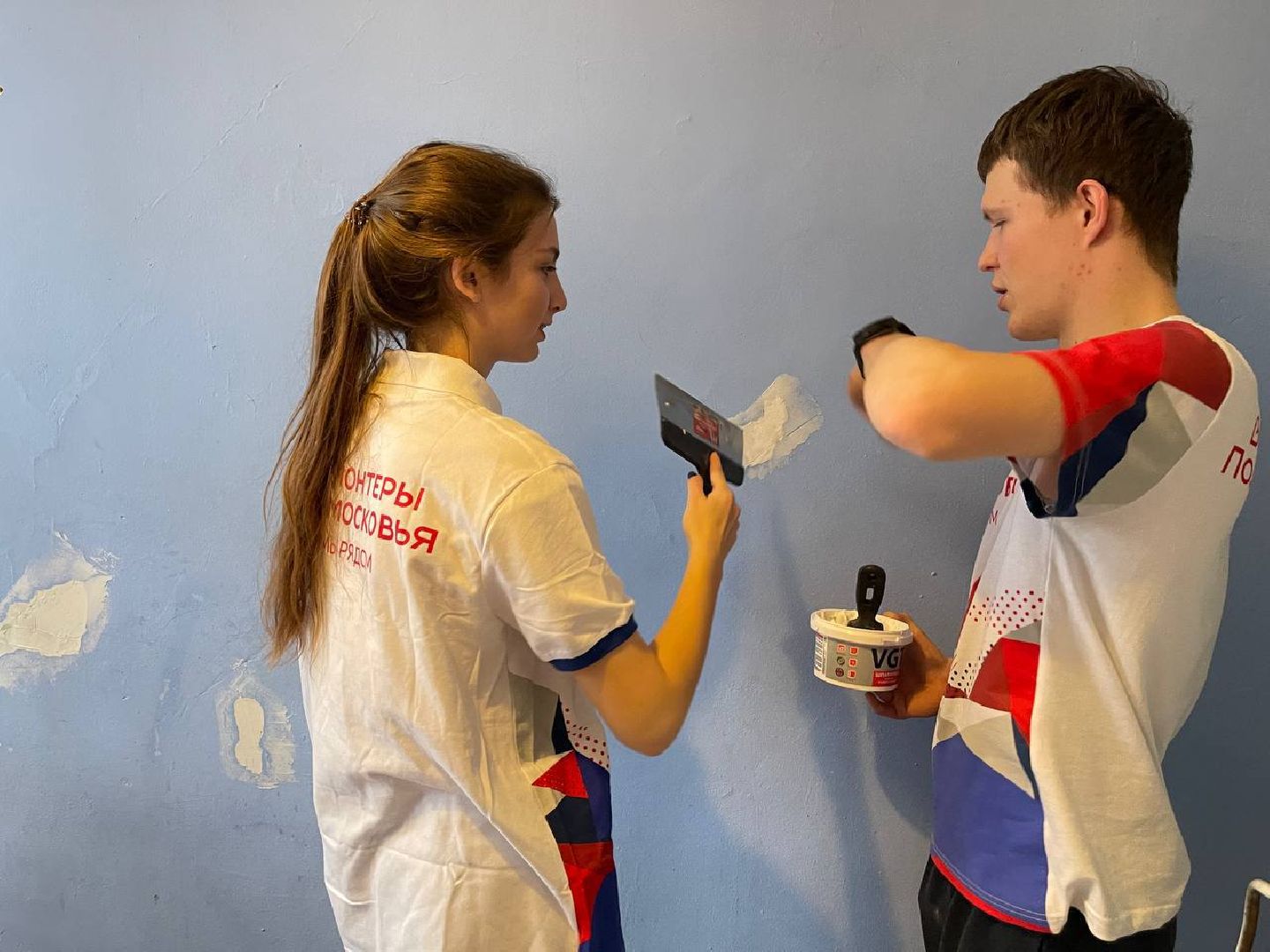 Можайск, Можайский городской округ, Подмосковье, волонтёры, федеральный грант, проект, граффити, Лица Победы