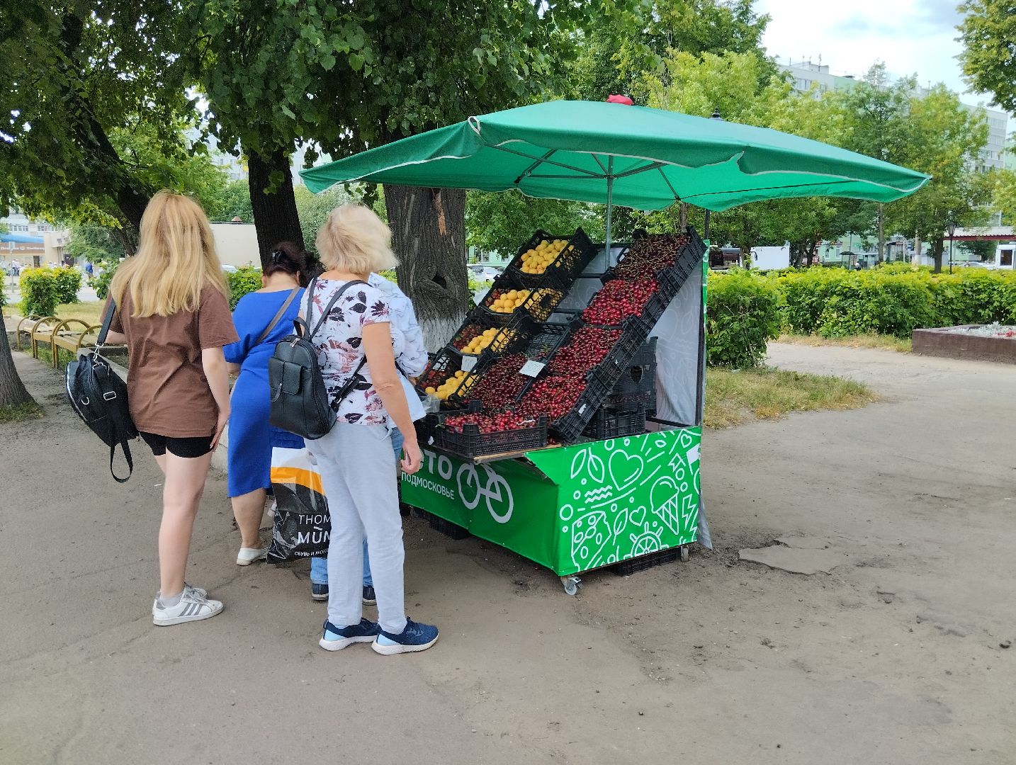 Сезонные ягоды, продажа, фрукты, Ногинск, Богородский городской округ