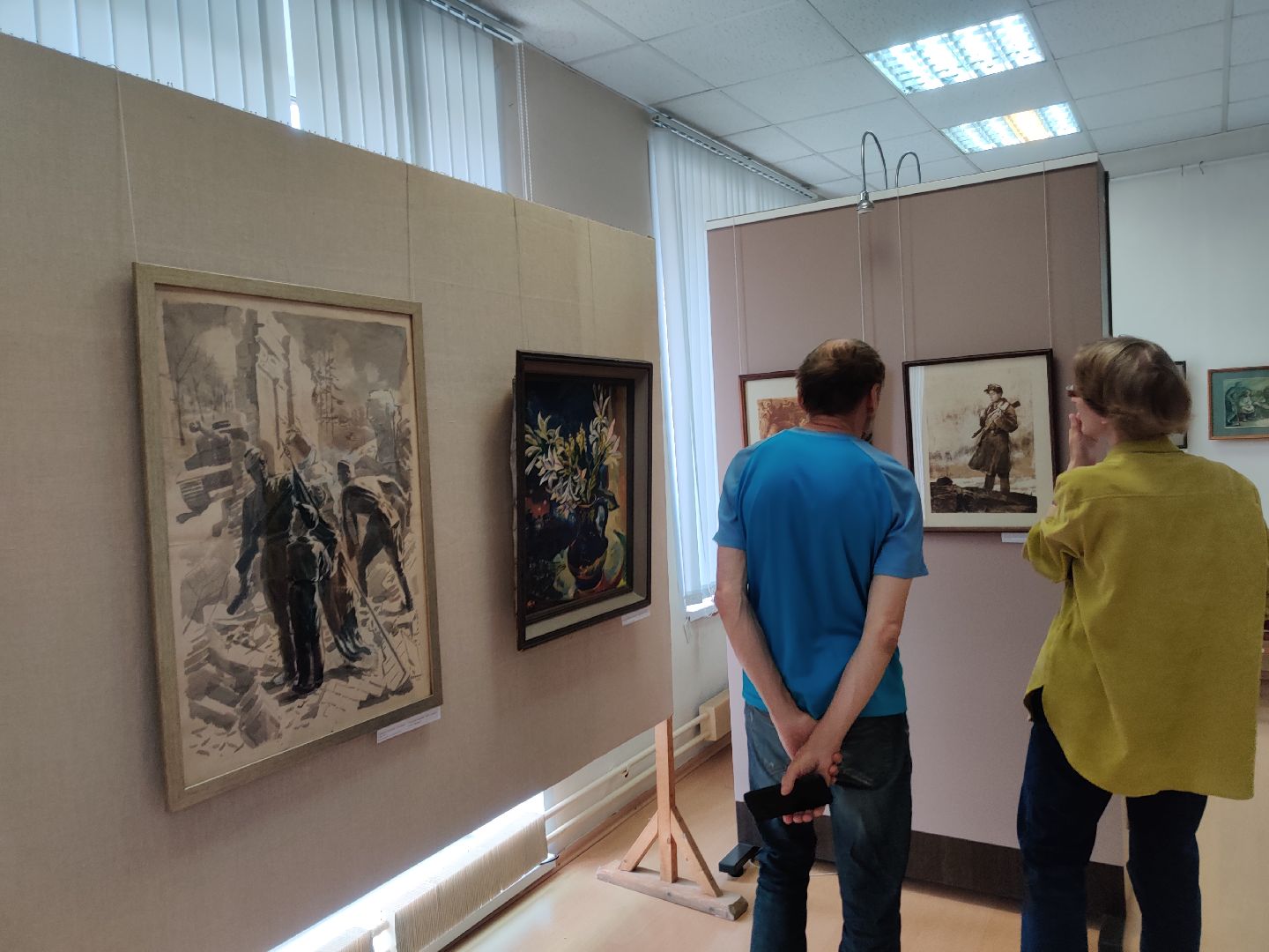 Красноармейск, Пушкинский, активное долголетие, художественная выставка