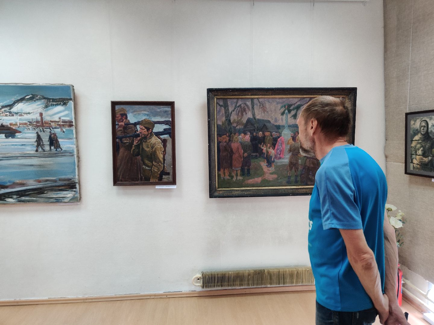 Красноармейск, Пушкинский, активное долголетие, художественная выставка