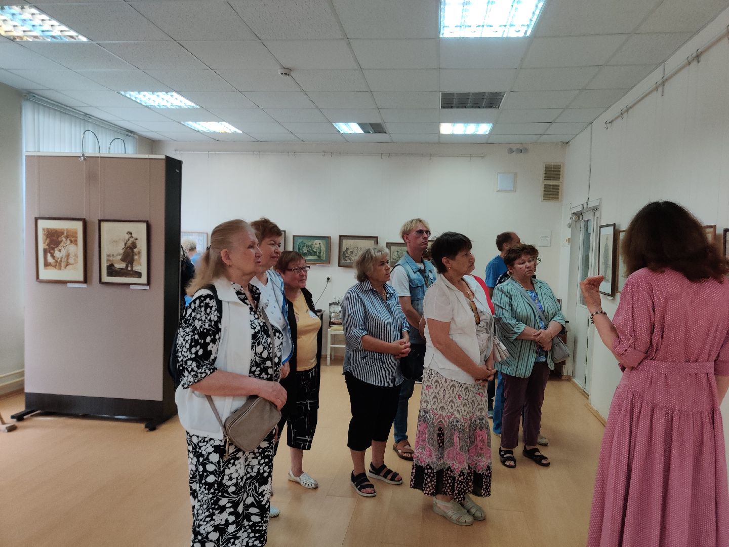 Красноармейск, Пушкинский, активное долголетие, художественная выставка