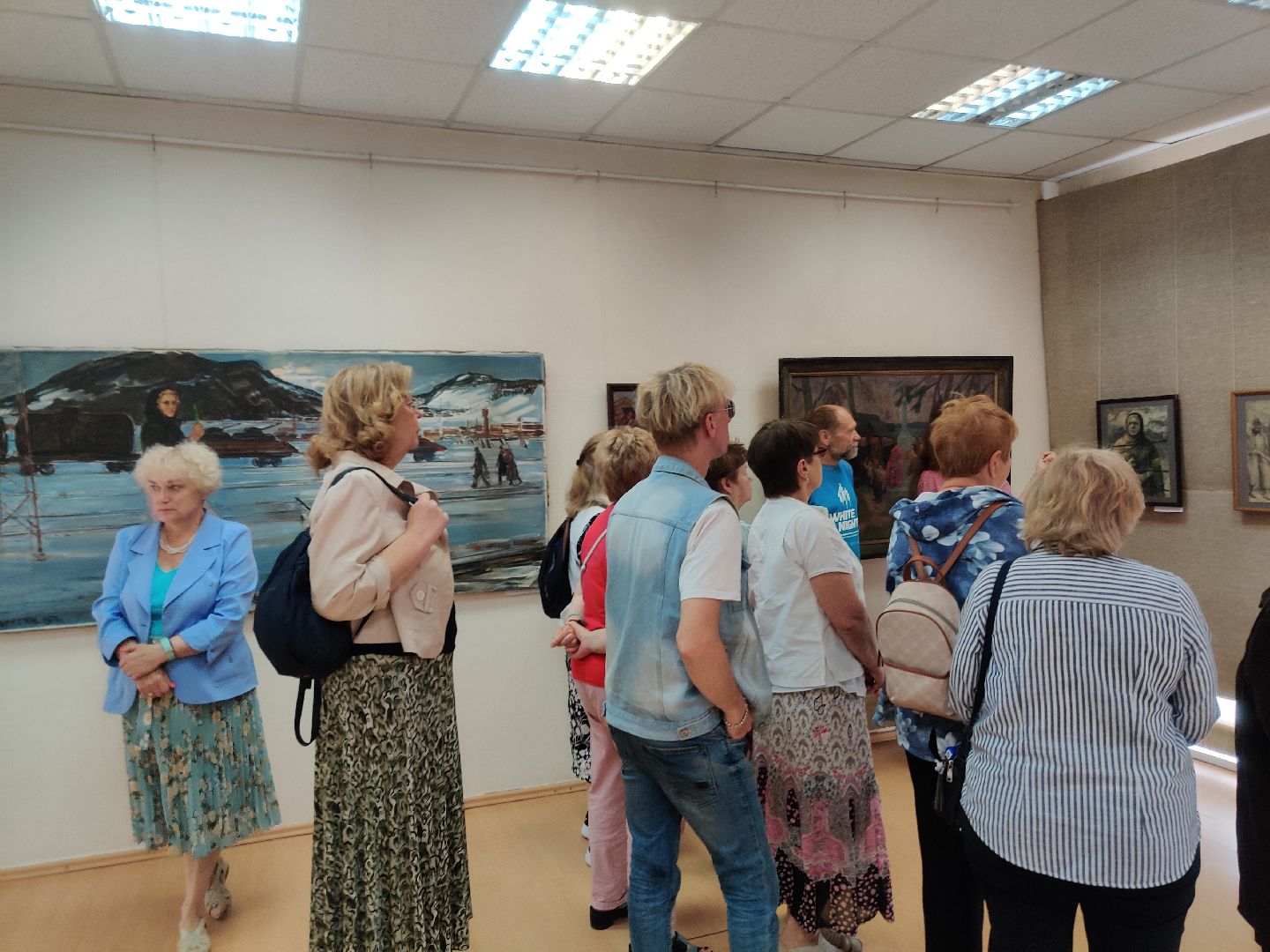 Красноармейск, Пушкинский, активное долголетие, художественная выставка