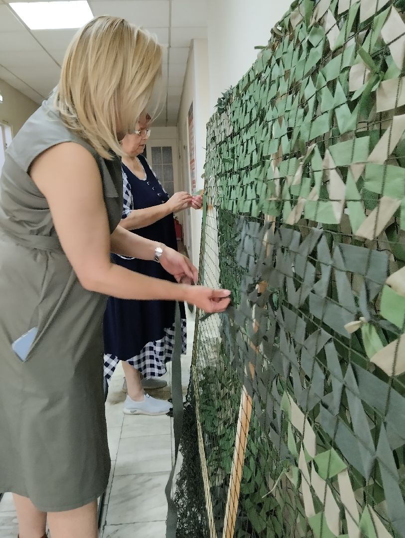 СВО, волонтёры, маскировочные сети, Ногинск, Богородский городской округ