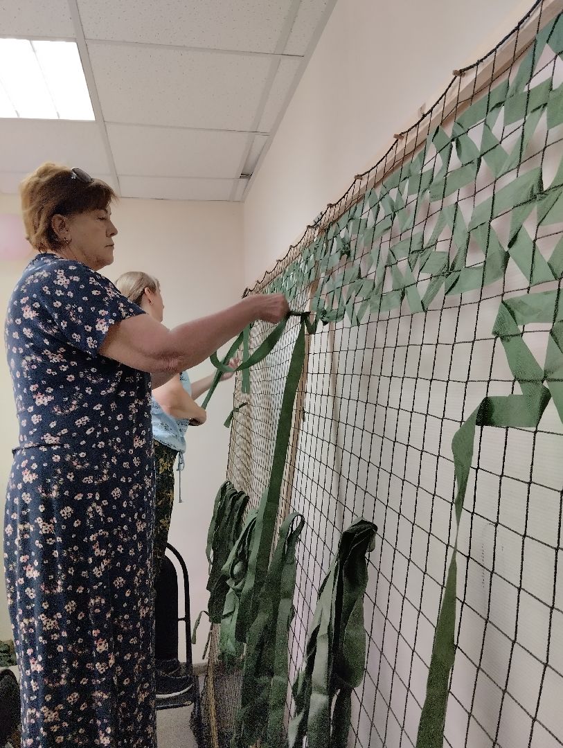 СВО, волонтёры, маскировочные сети, Ногинск, Богородский городской округ