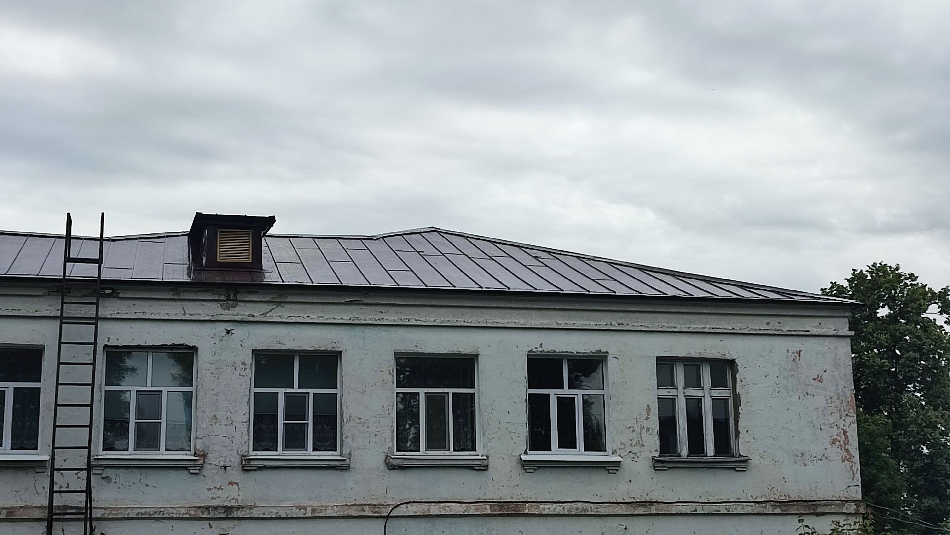 Кашира, детский сад, ремонт, кровля, сталь