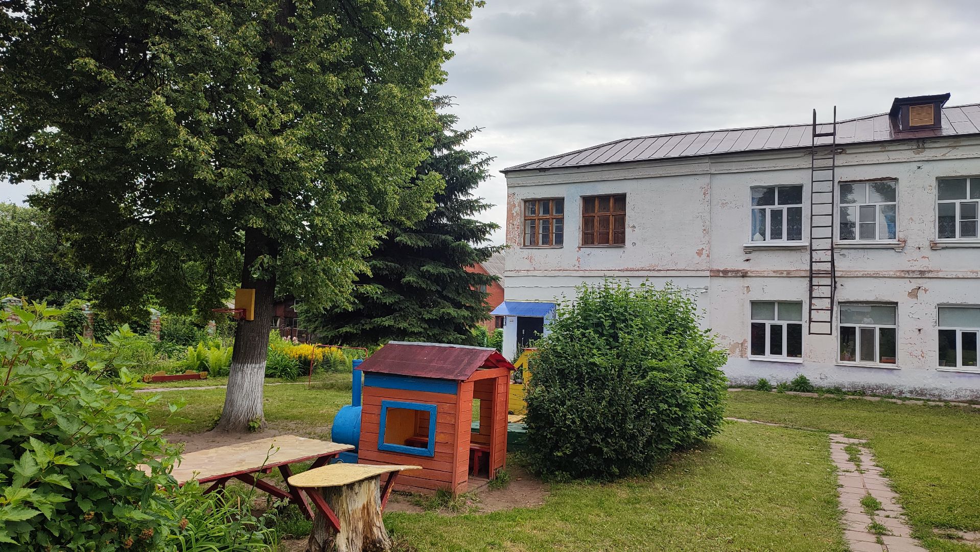 Кашира, детский сад, ремонт, кровля, сталь