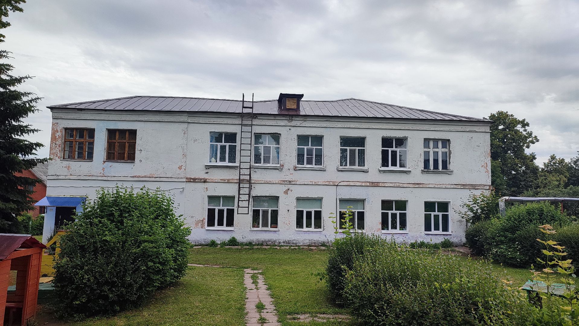 Кашира, детский сад, ремонт, кровля, сталь