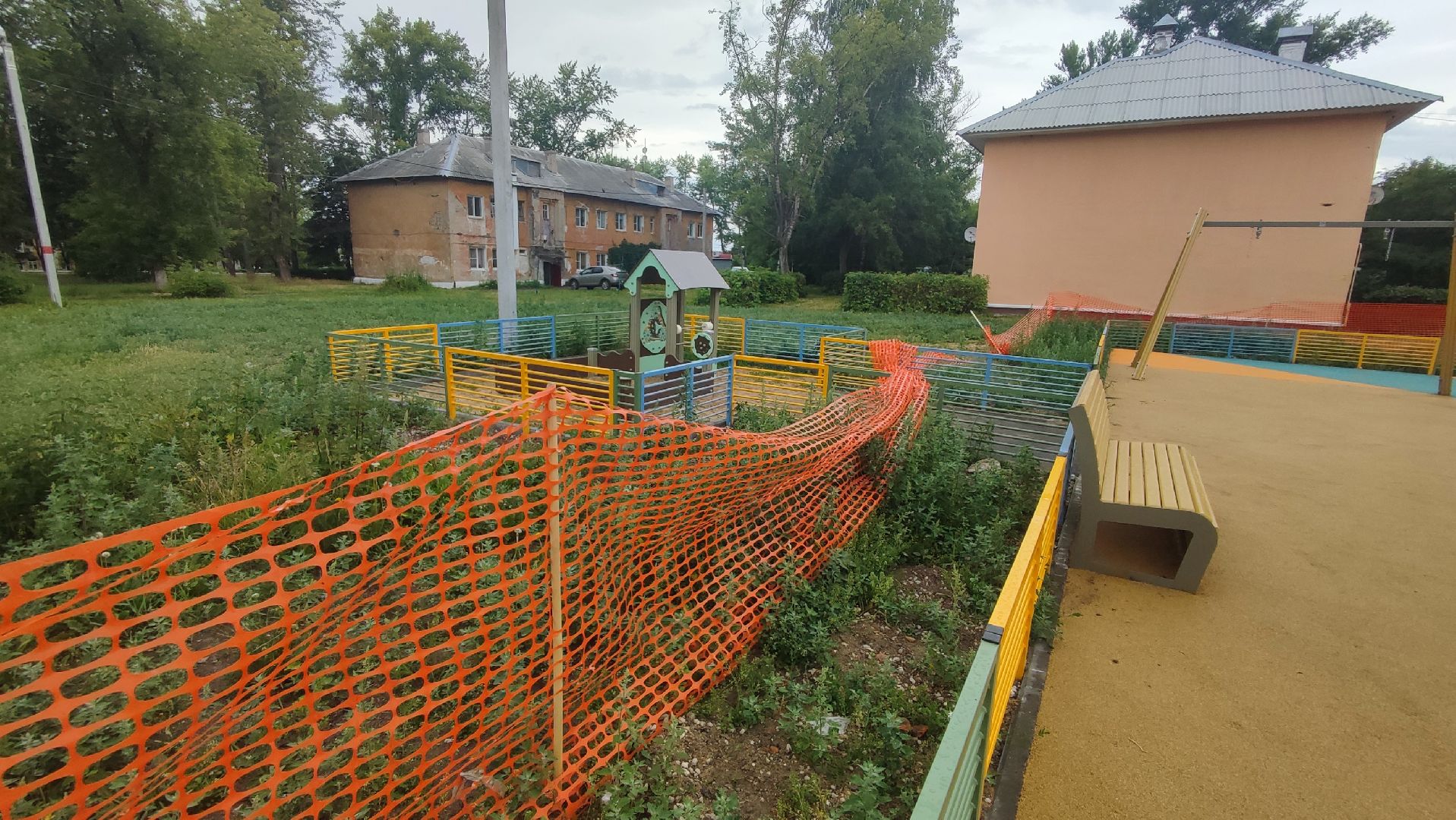 Кашира, Ожерелье, детская площадка, игровой комплекс, губернаторская программа