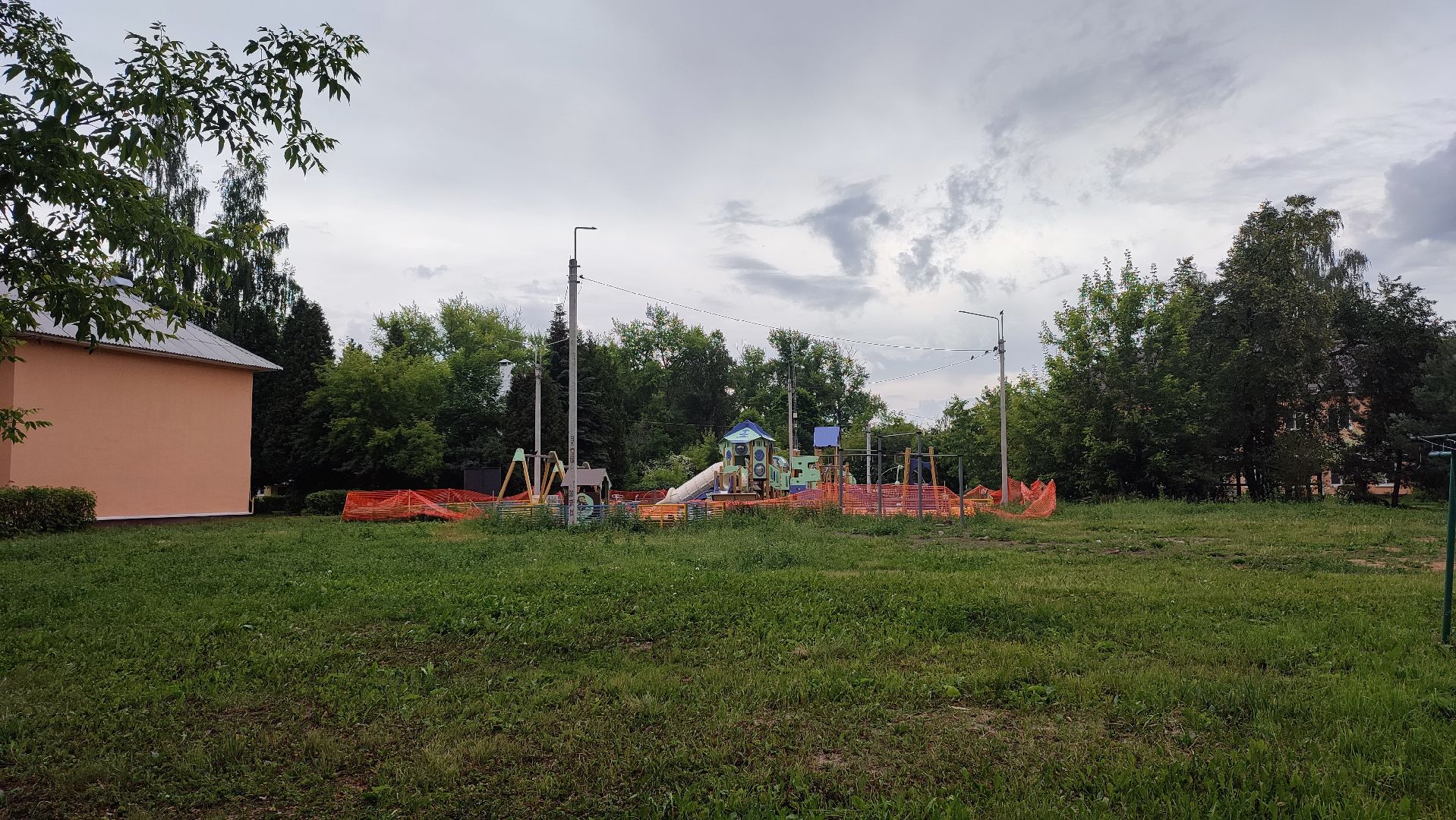 Кашира, Ожерелье, детская площадка, игровой комплекс, губернаторская программа