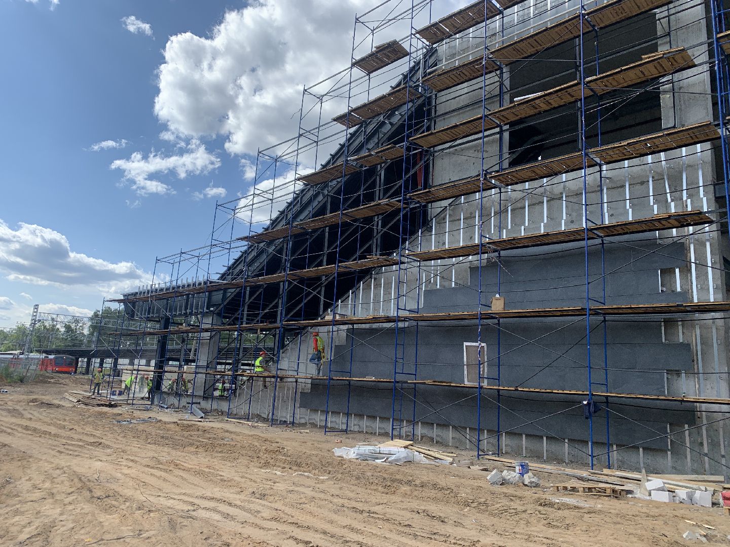 Балашиха, Подмосковье, транспорт, МЦД-4, Ольгино