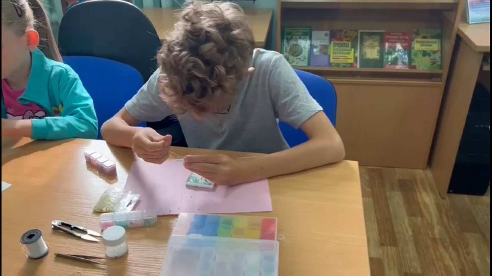 Руза, библиотека, дети, бисероплетение, хобби, досуг