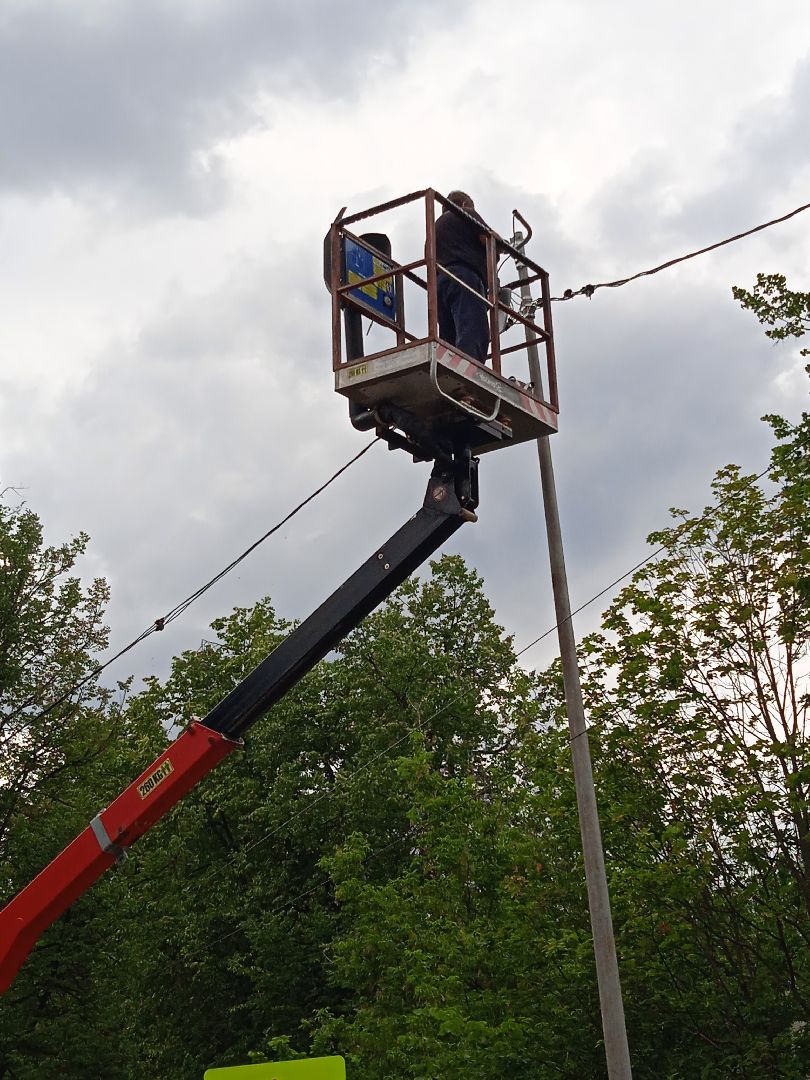 фонарь, уличное, освещение,