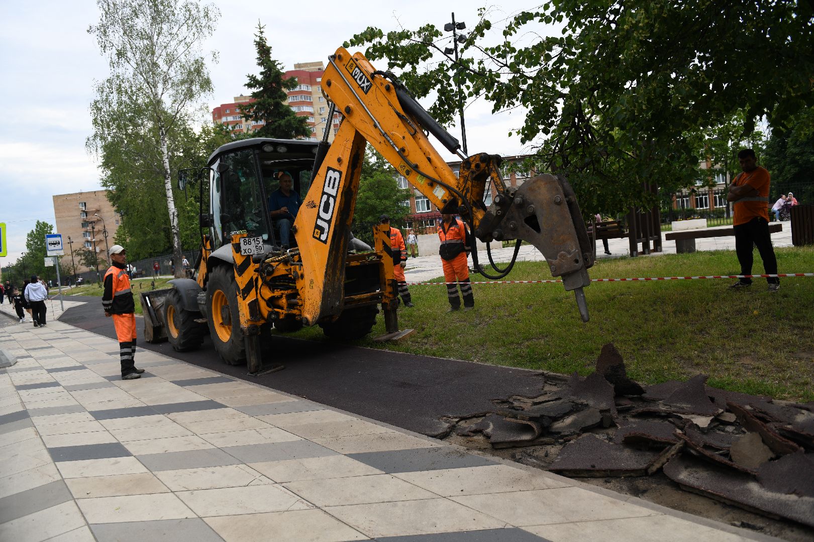 лыткарино, жкх, дорожка, сквер,