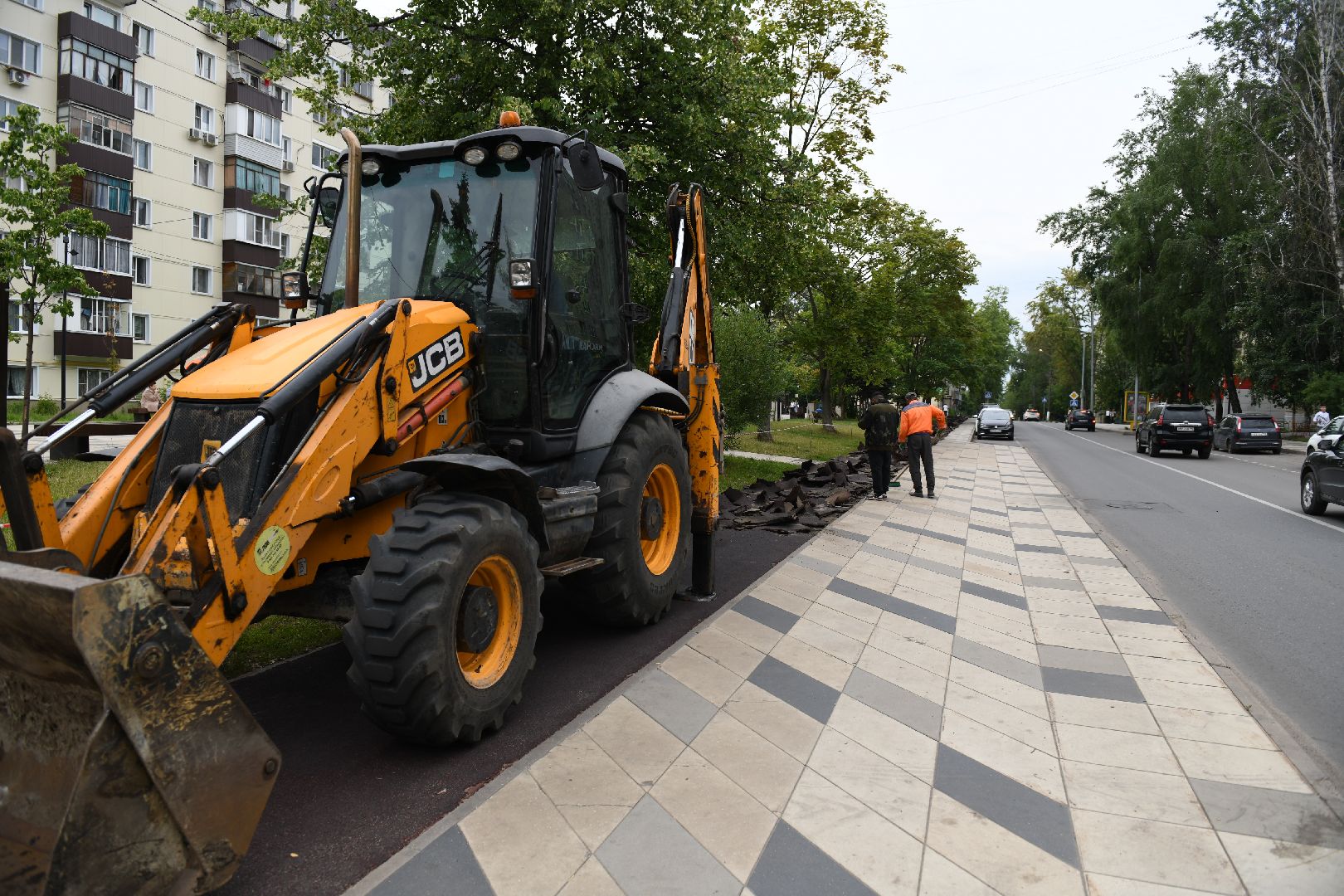 лыткарино, жкх, дорожка, сквер,