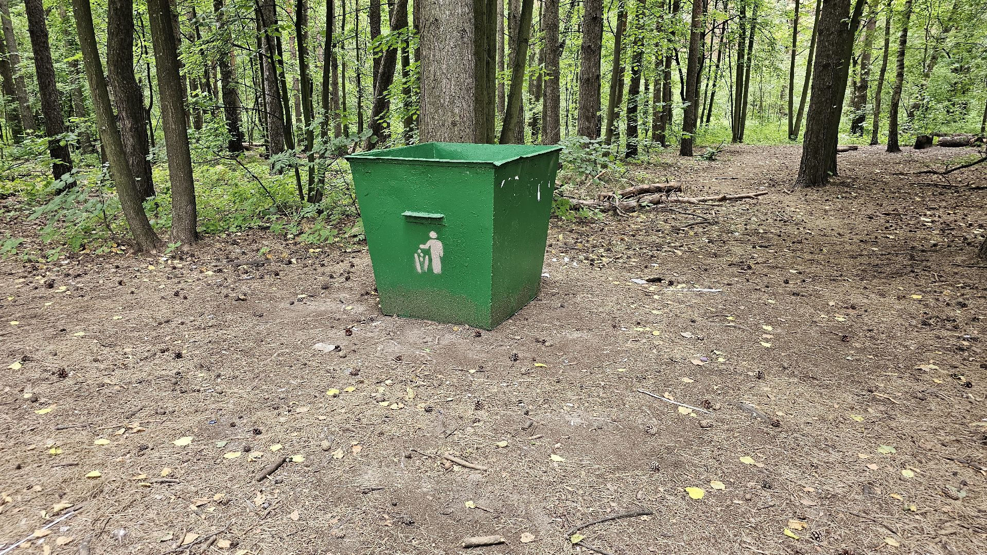 Кузьминский лесопарк, уборка мусора, Котельники