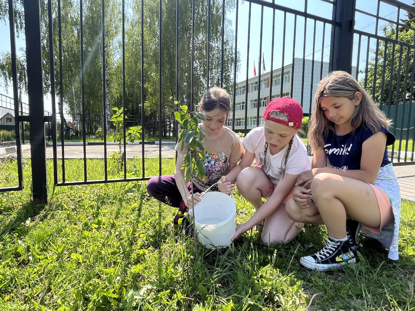 Наро-Фоминский городской округ, Верея, пришкольный лагерь, трудовые бригады, лето в Подмосковье