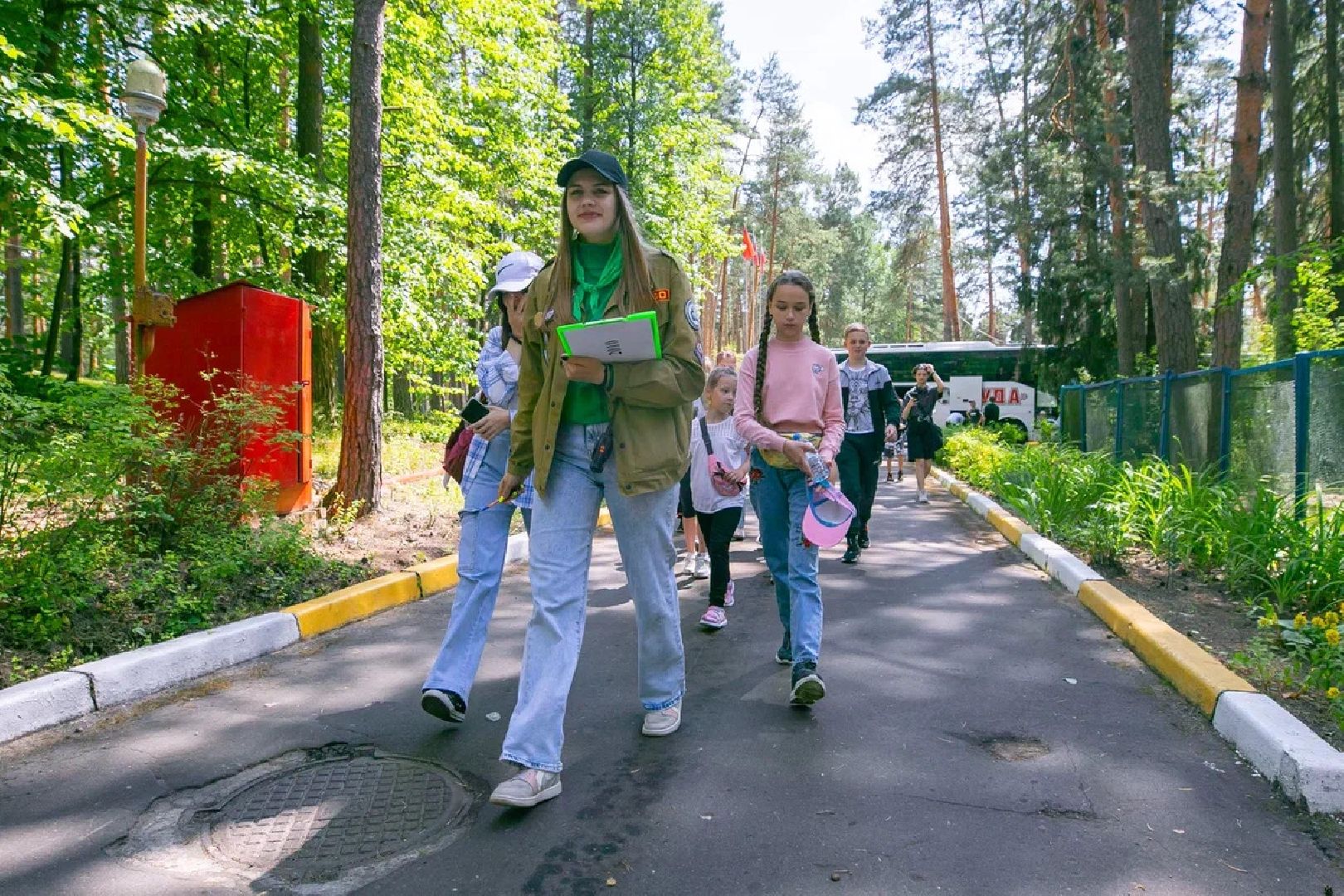 Отдых, туризм, лагерь Луч, Орехово-Зуево, ДМЗ
