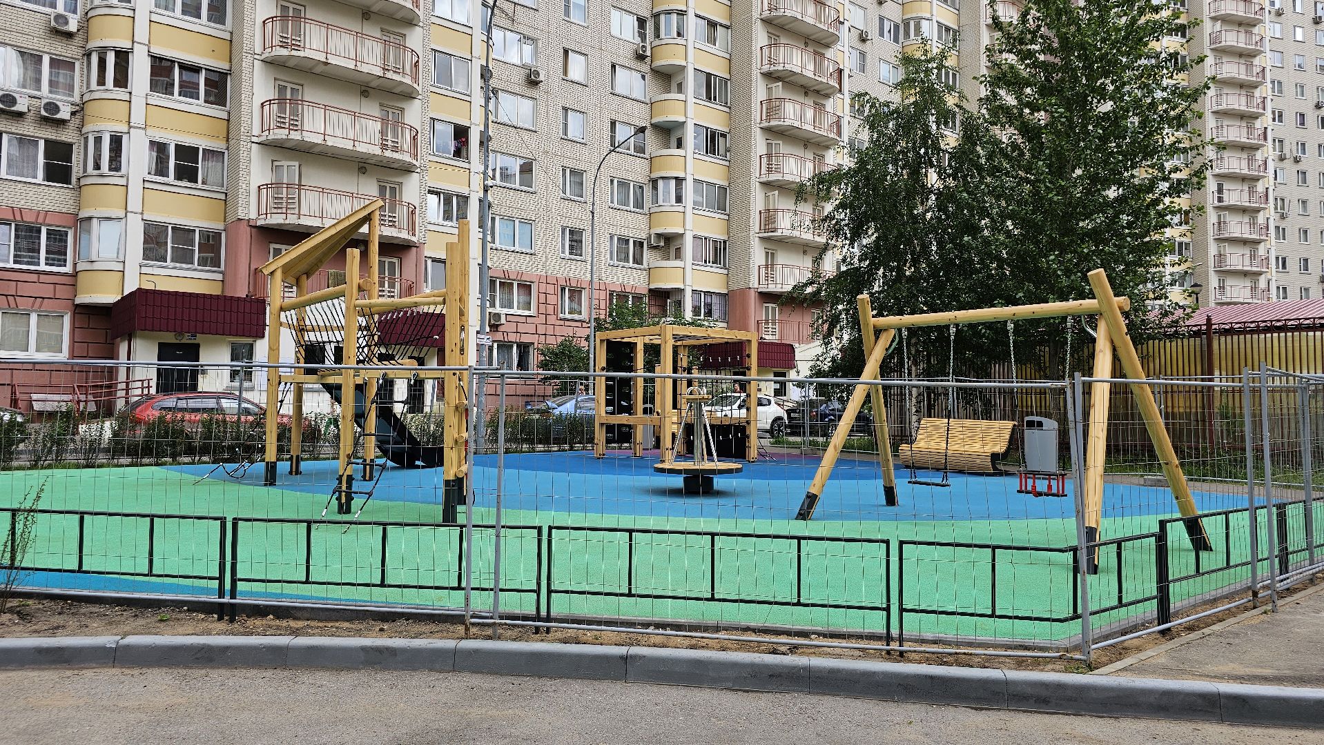 детская площадка, модернизация, благоустройство, Котельники