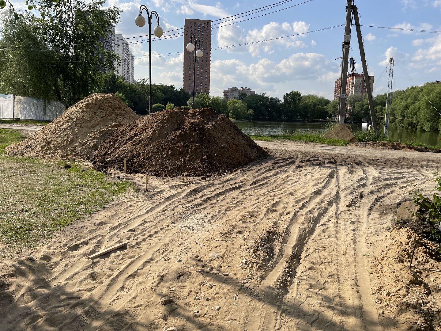 Парк, благоустройство, реновация, строительство