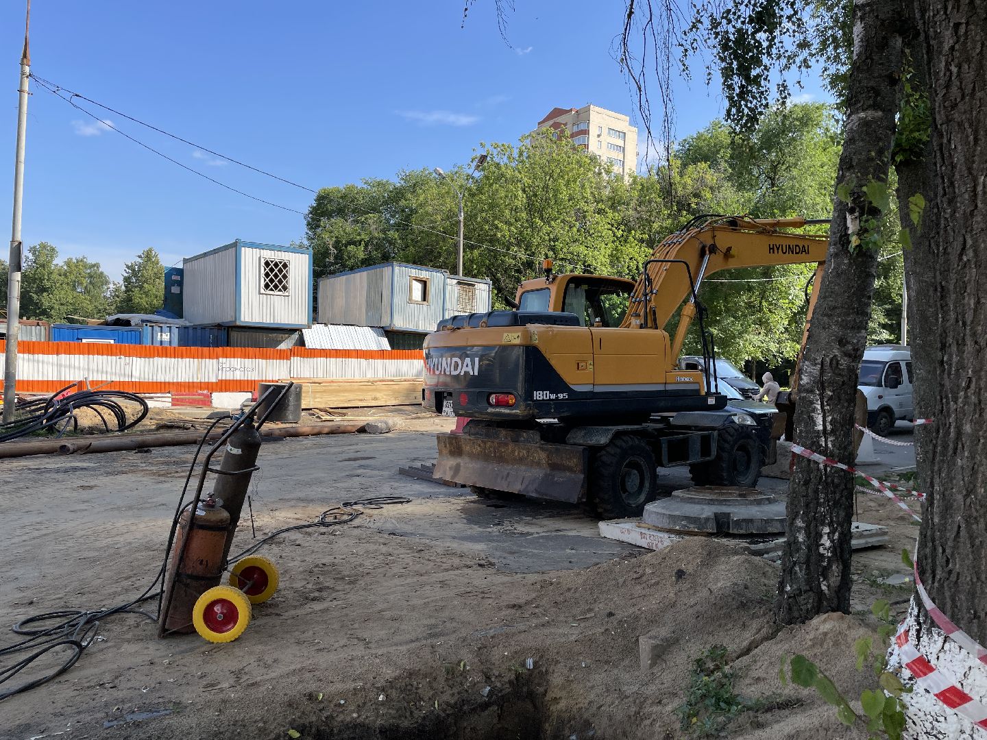 Подземный переход, реконструкция, проспект, движение