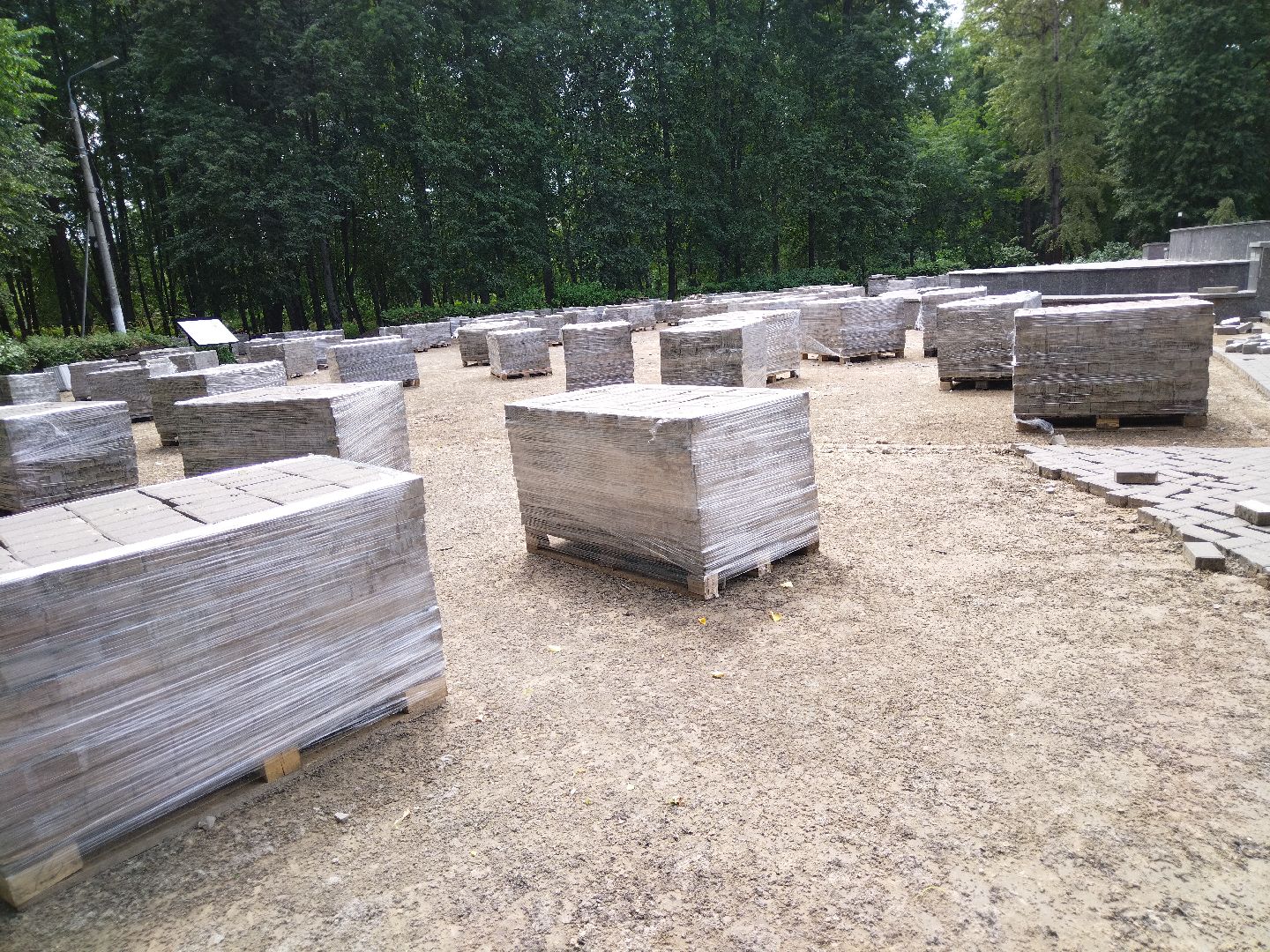 Реконструкция, Парк Мира, благоустройство парков, Мытищи