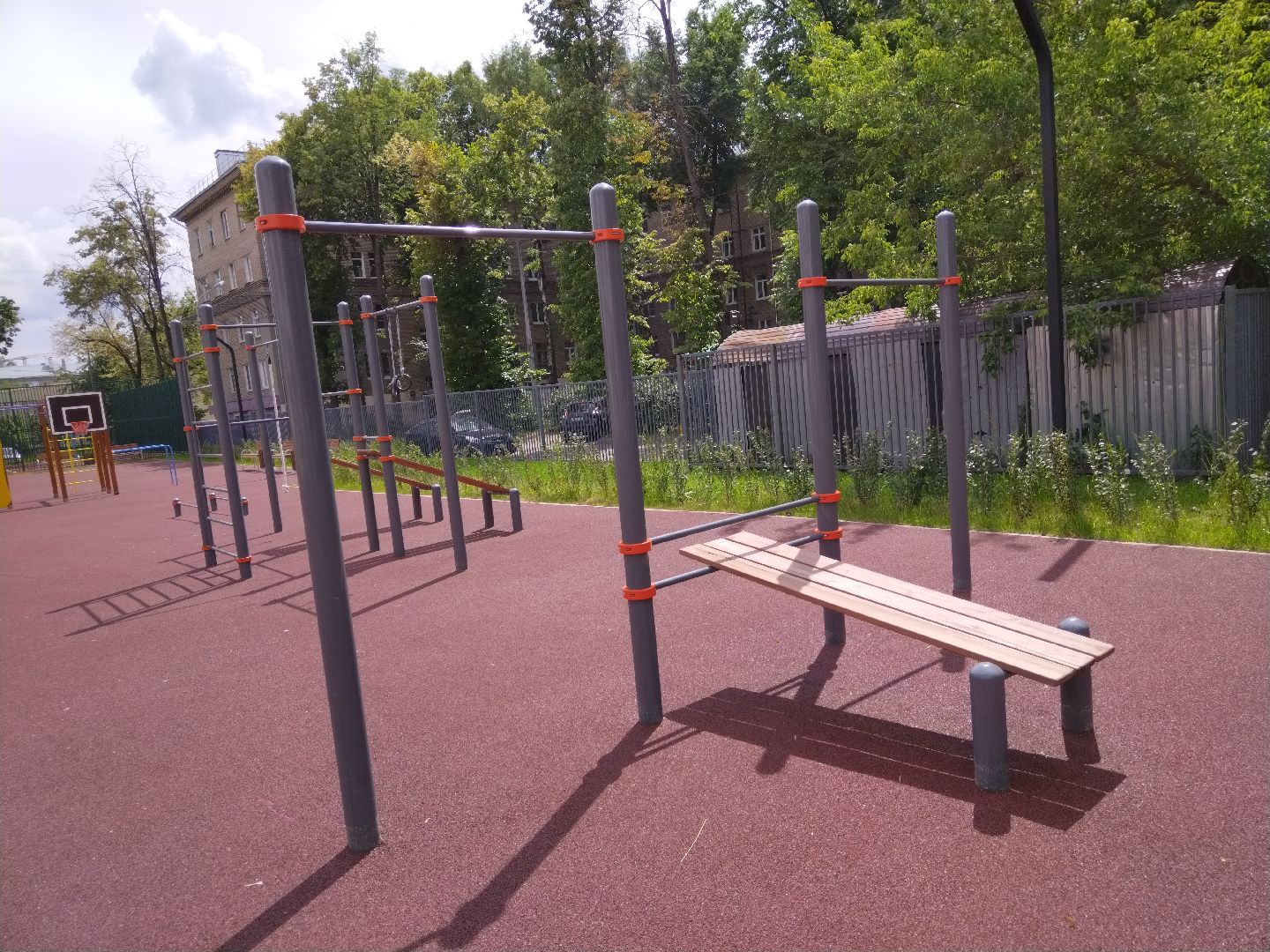 Школа №6, Мытищи, детская площадка