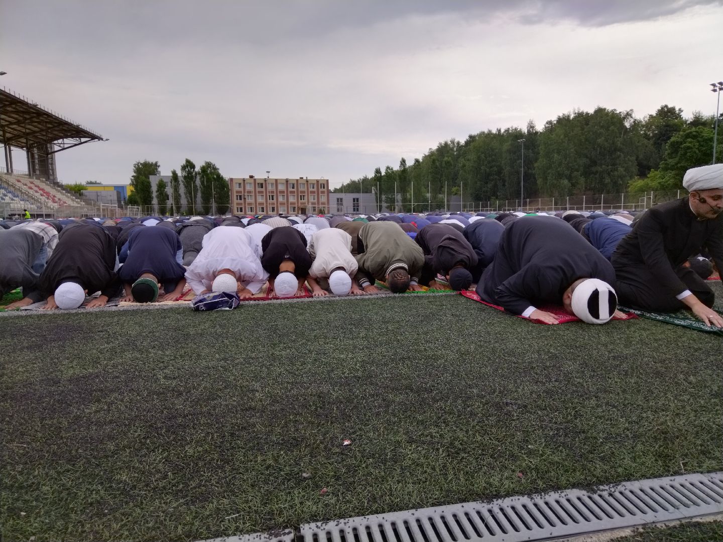 Курбан-байрам, Мытищи, Строитель