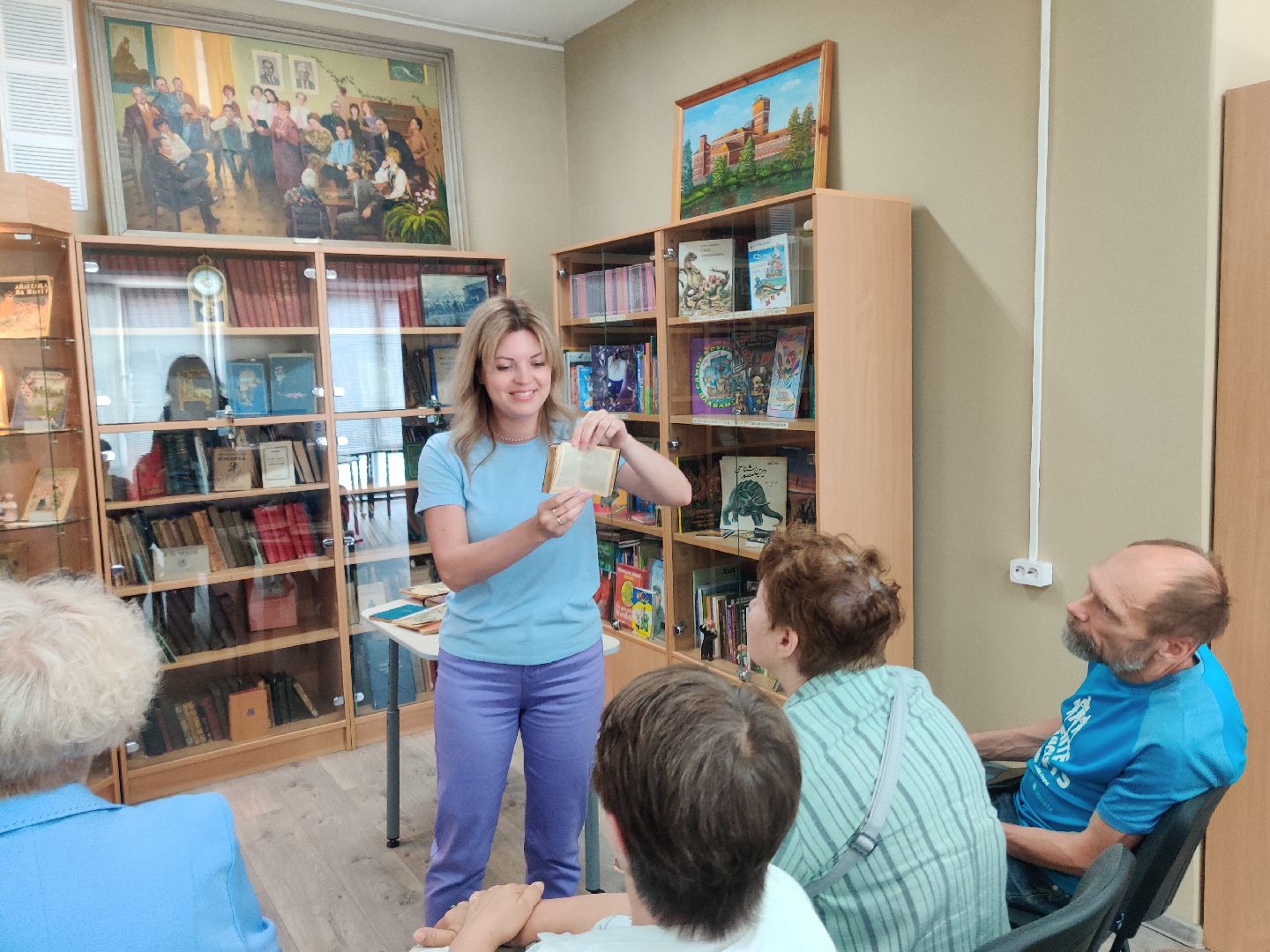 Красноармейск, Пушкинский, активное долголетие, музей книги