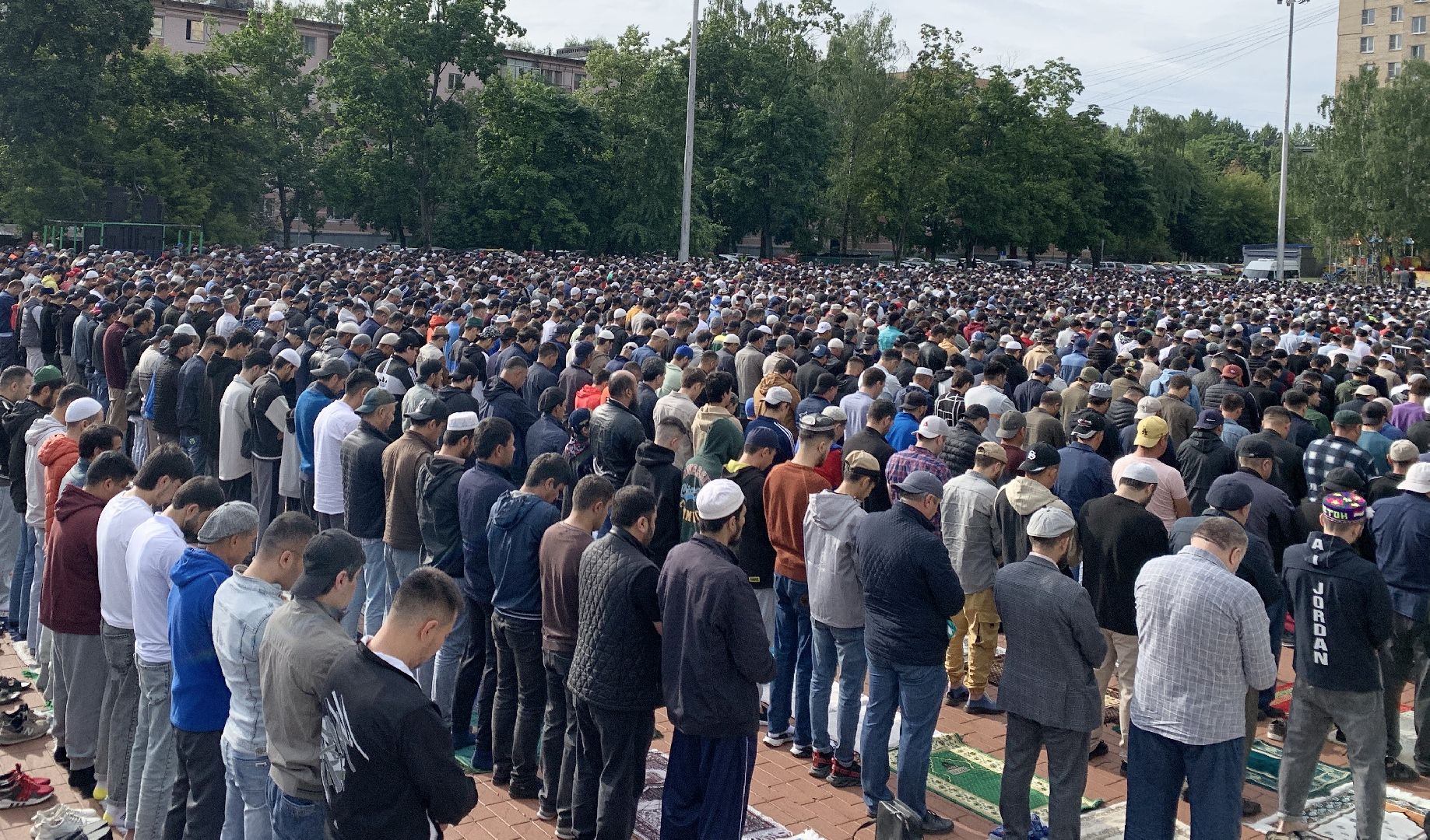 Балашиха, Подмосковье, религия, ислам, Курбан-байрам