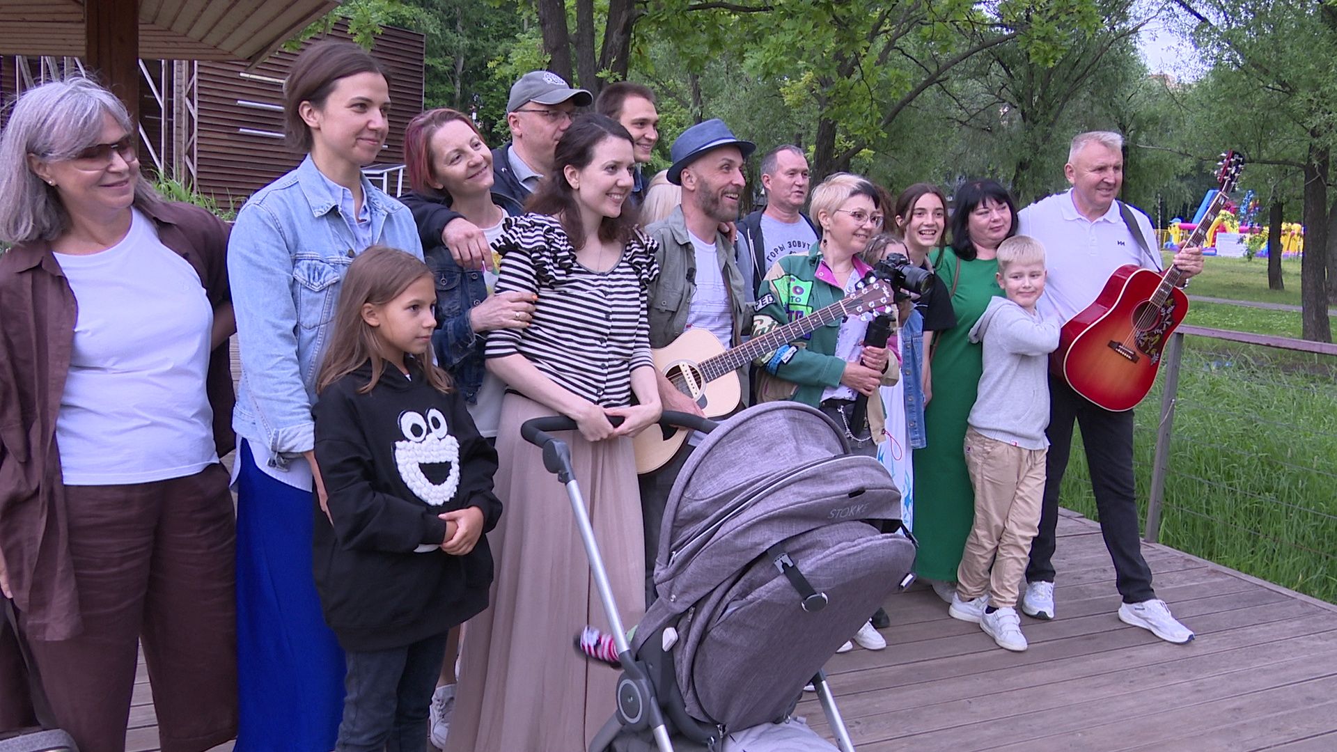 Реутов, Зверобой, съёмки, клип, песня, День семьи