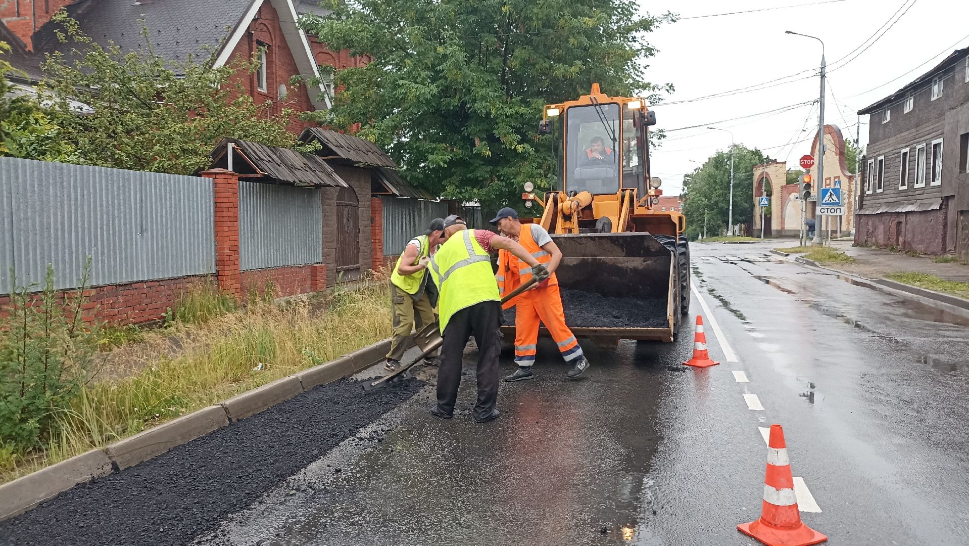 Серпухов, Подмосковье, благоустройство, Добродел, ремонт дороги