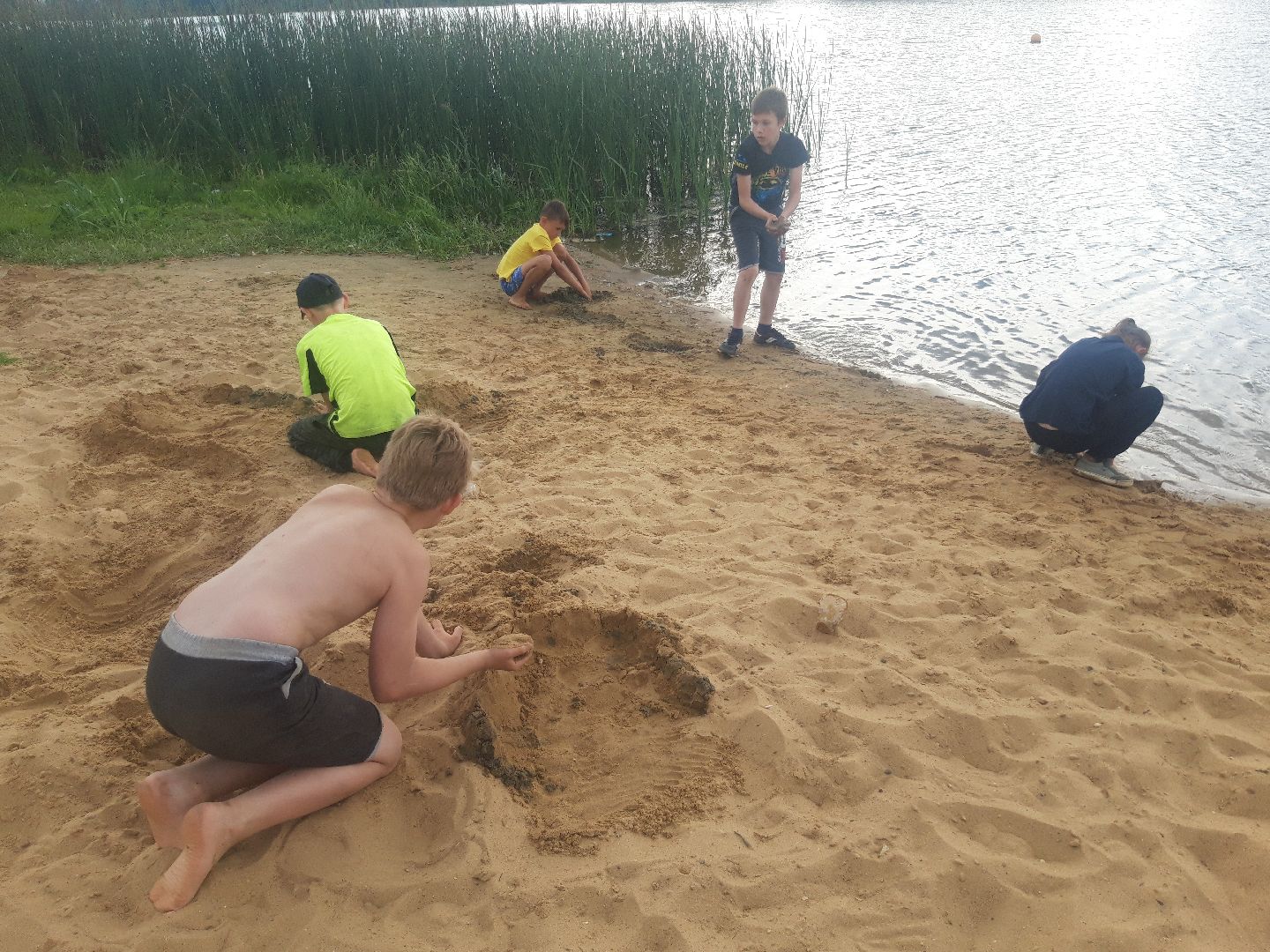 река, доброе дело, плавание,