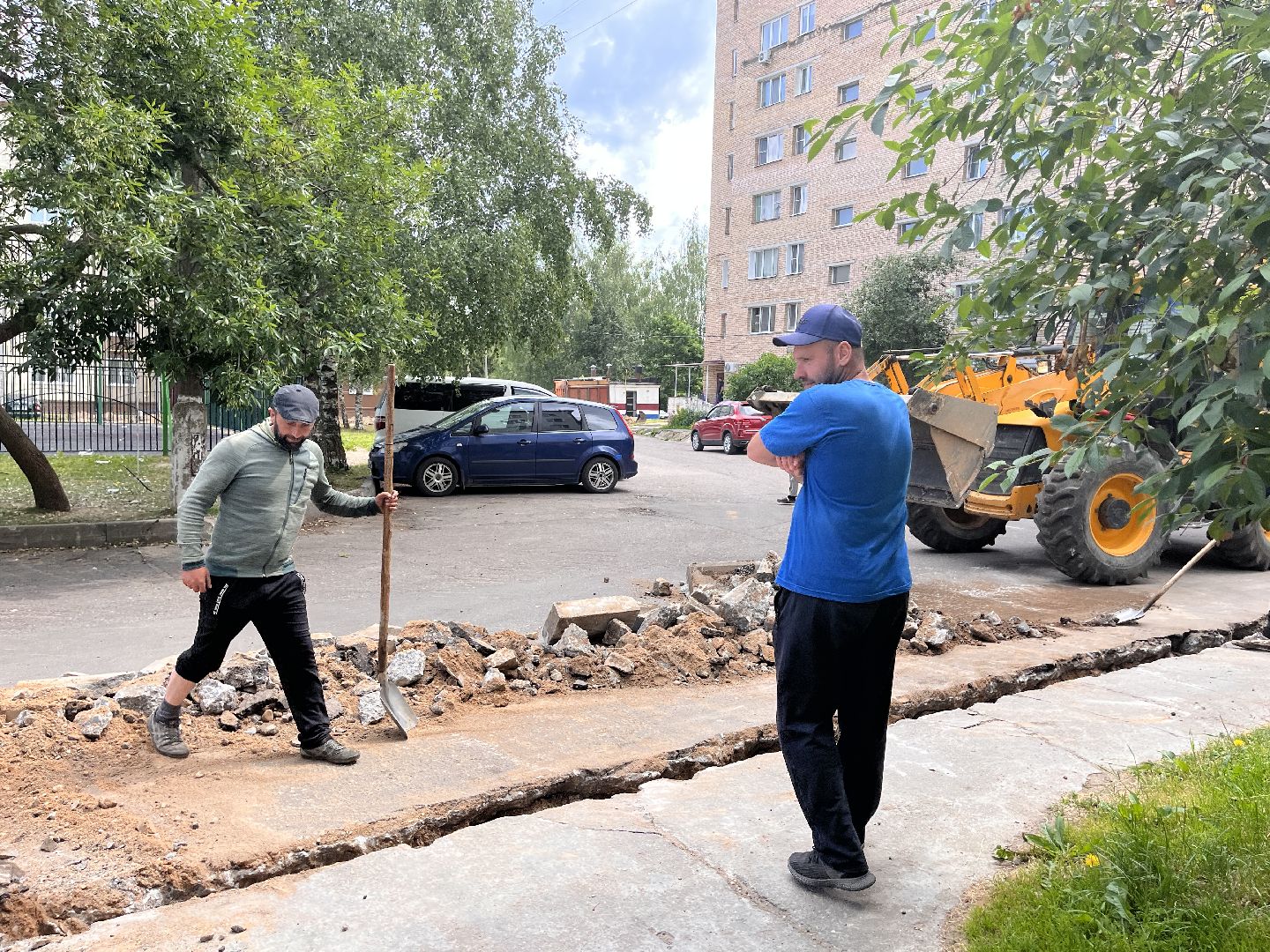 Шаховская, дороги, асфальт