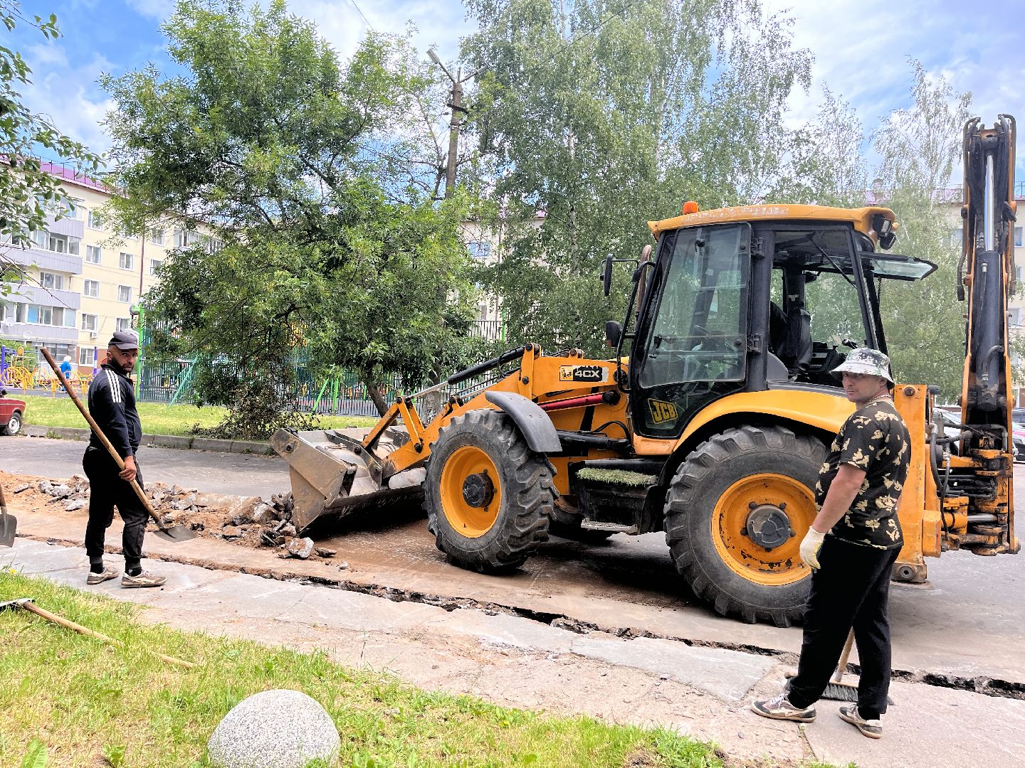 Шаховская, дороги, асфальт