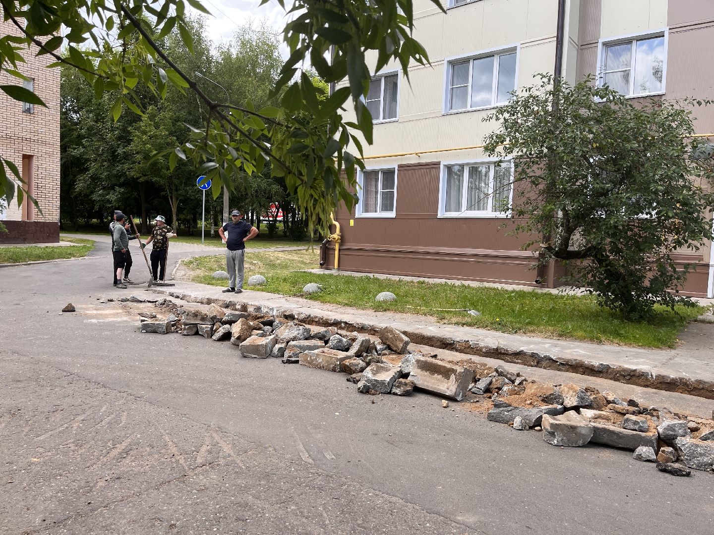 Шаховская, дороги, асфальт