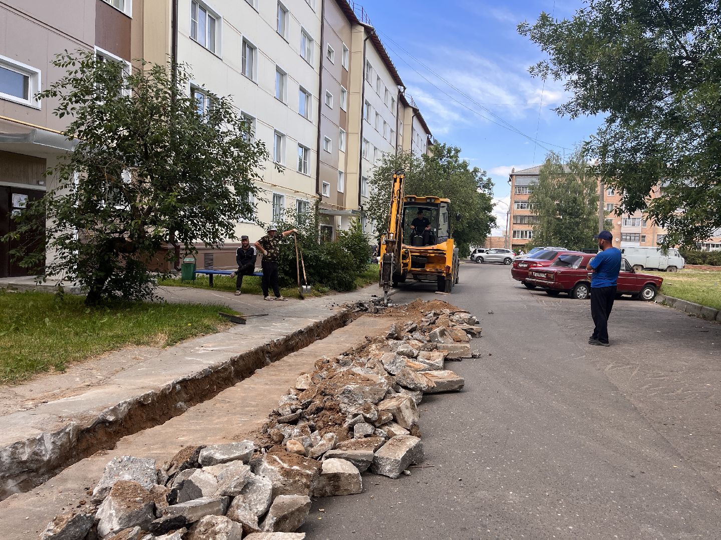 Шаховская, дороги, асфальт