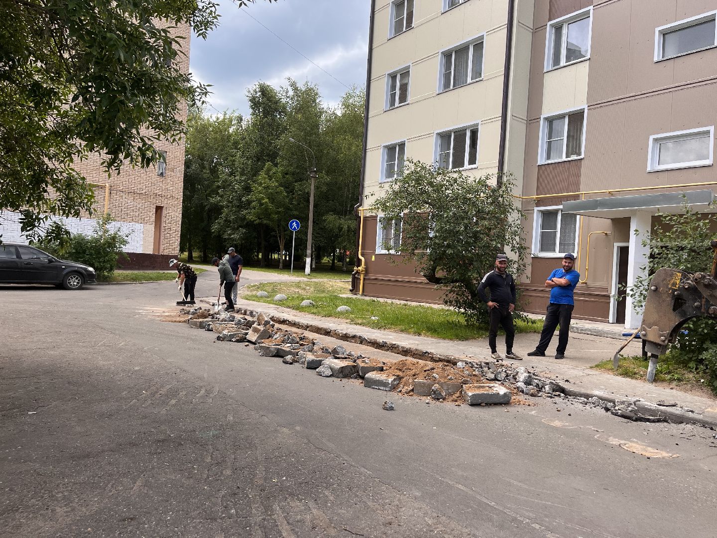 Шаховская, дороги, асфальт