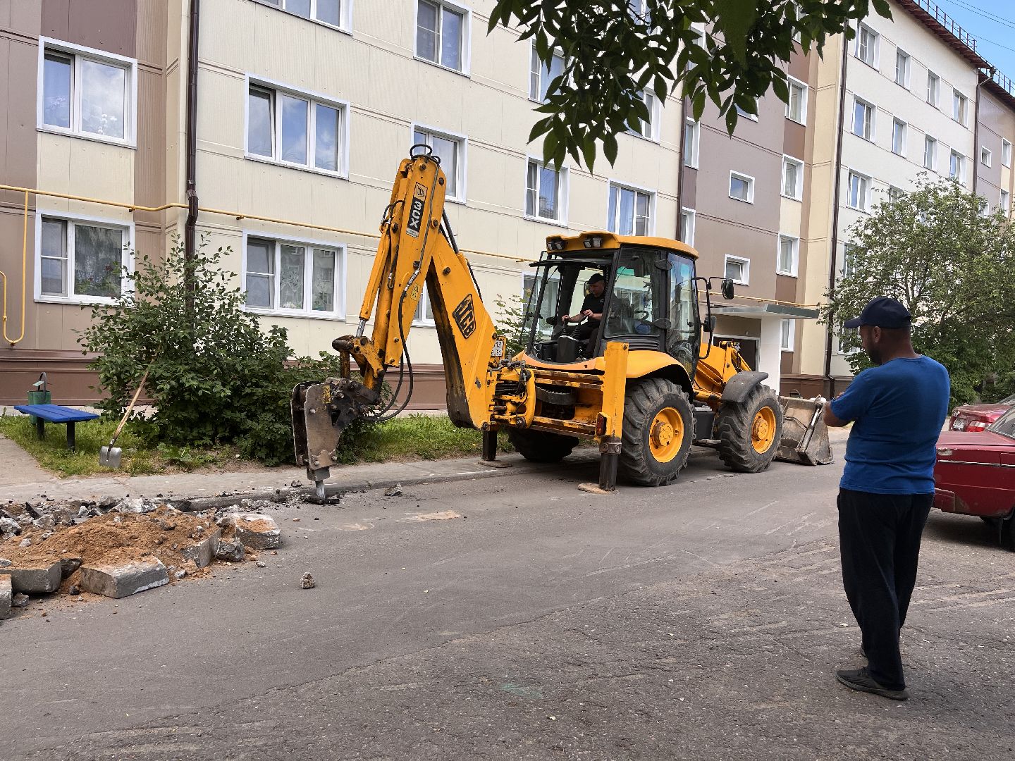 Шаховская, дороги, асфальт